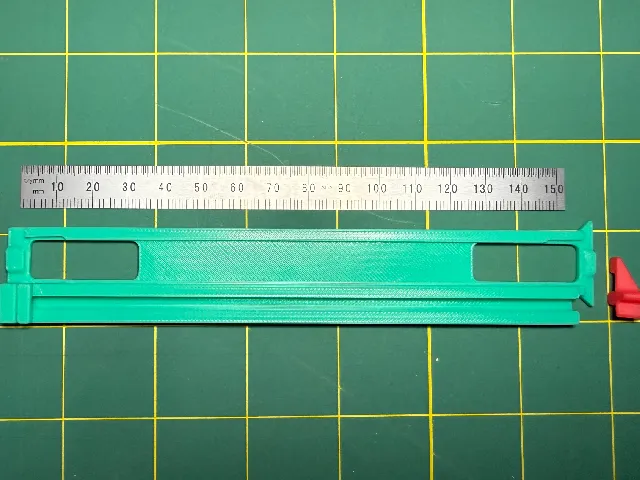 Mitutoyo scale holder & PTFE cutter 150mm