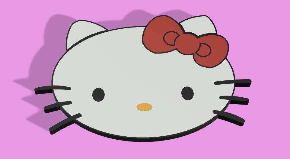Hello Kitty coaster