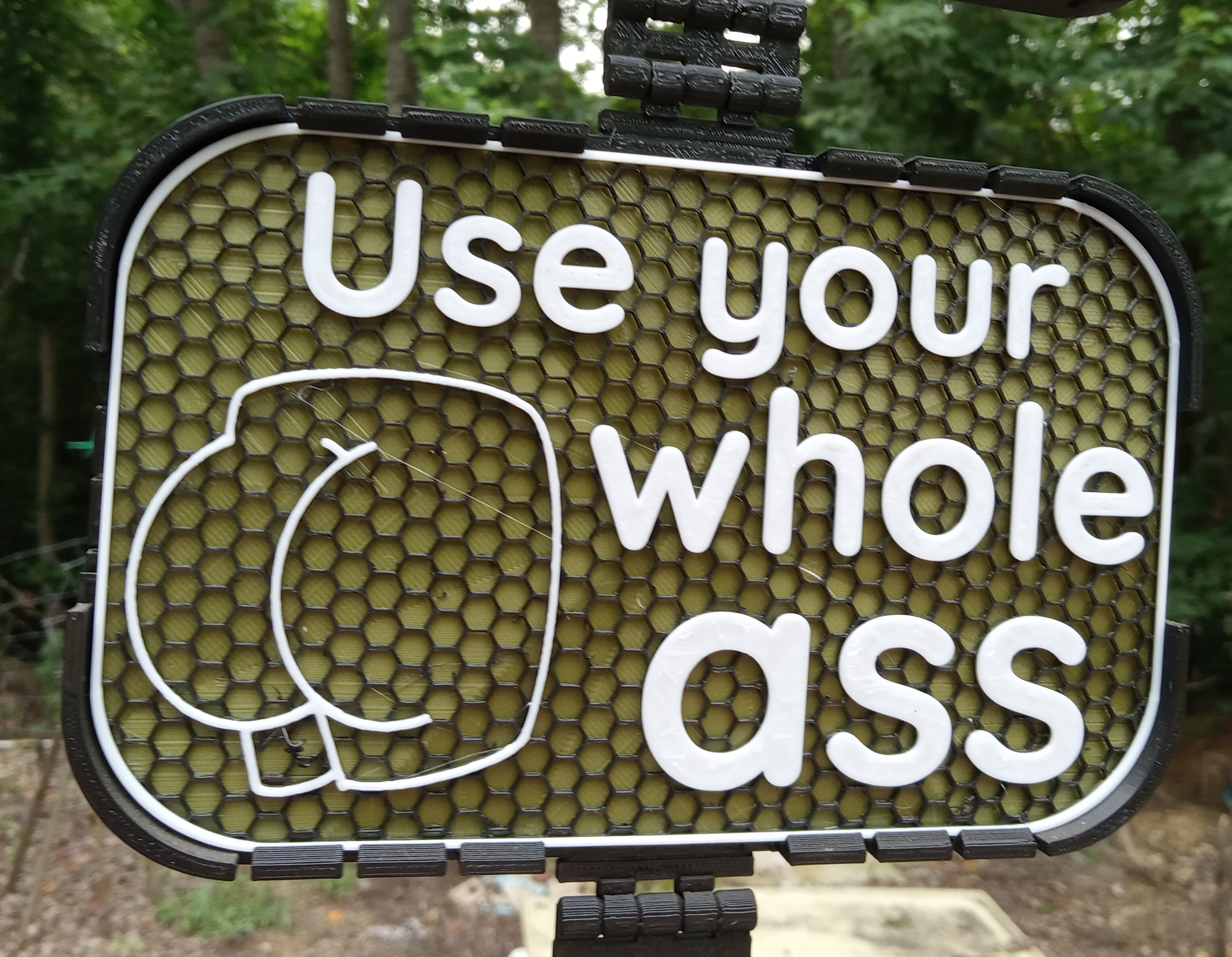 Use your Whole Ass sign