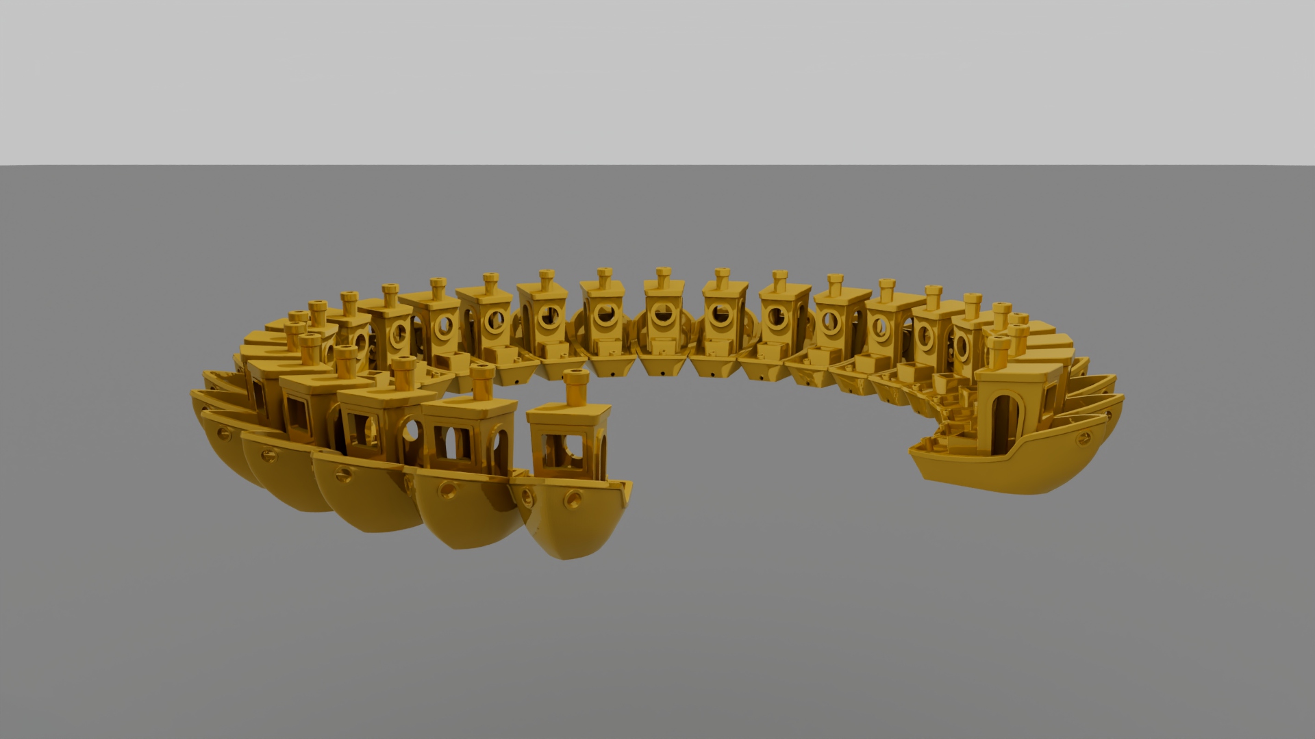 Benchy Laurel Wreath