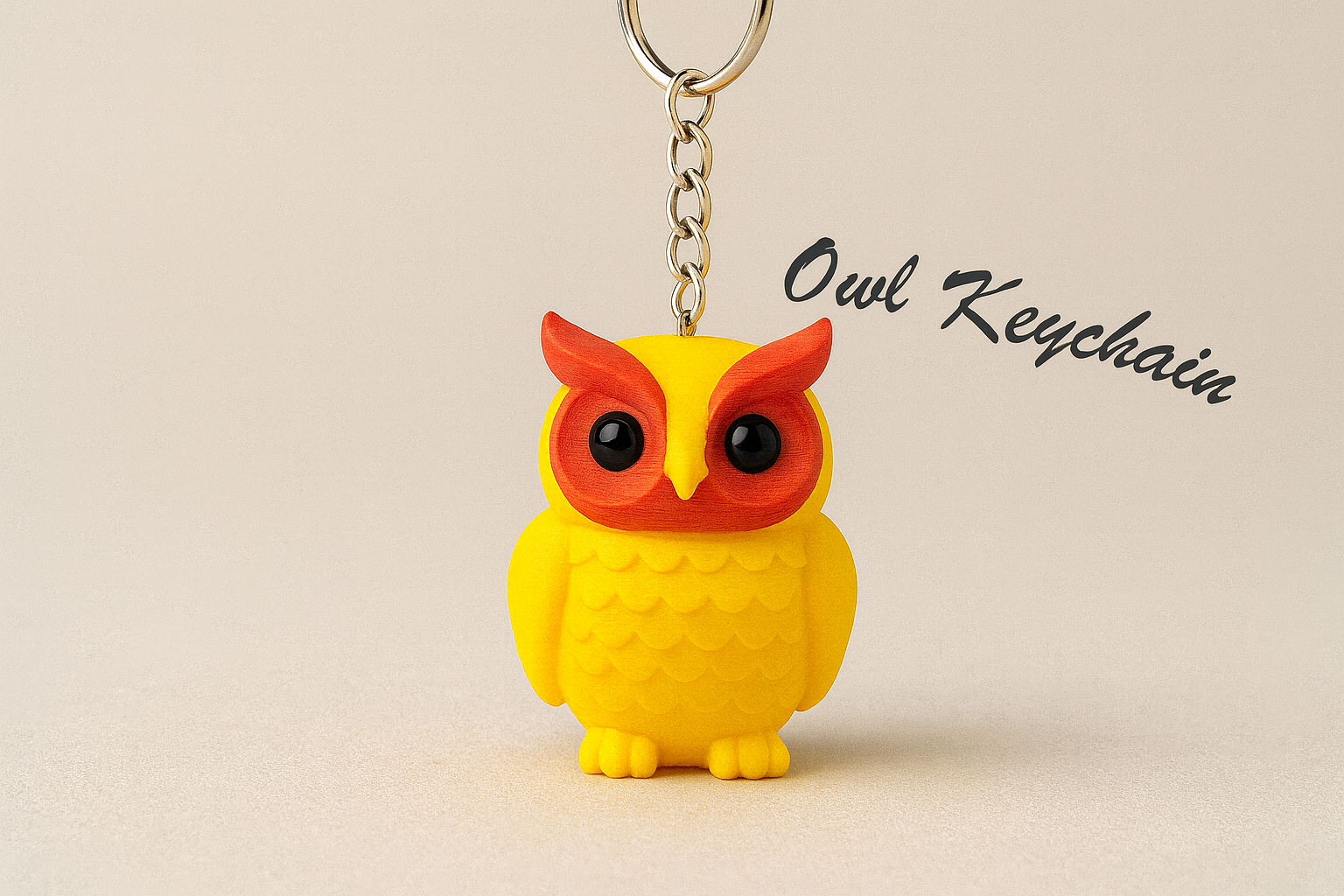 Cute Owl Keychain