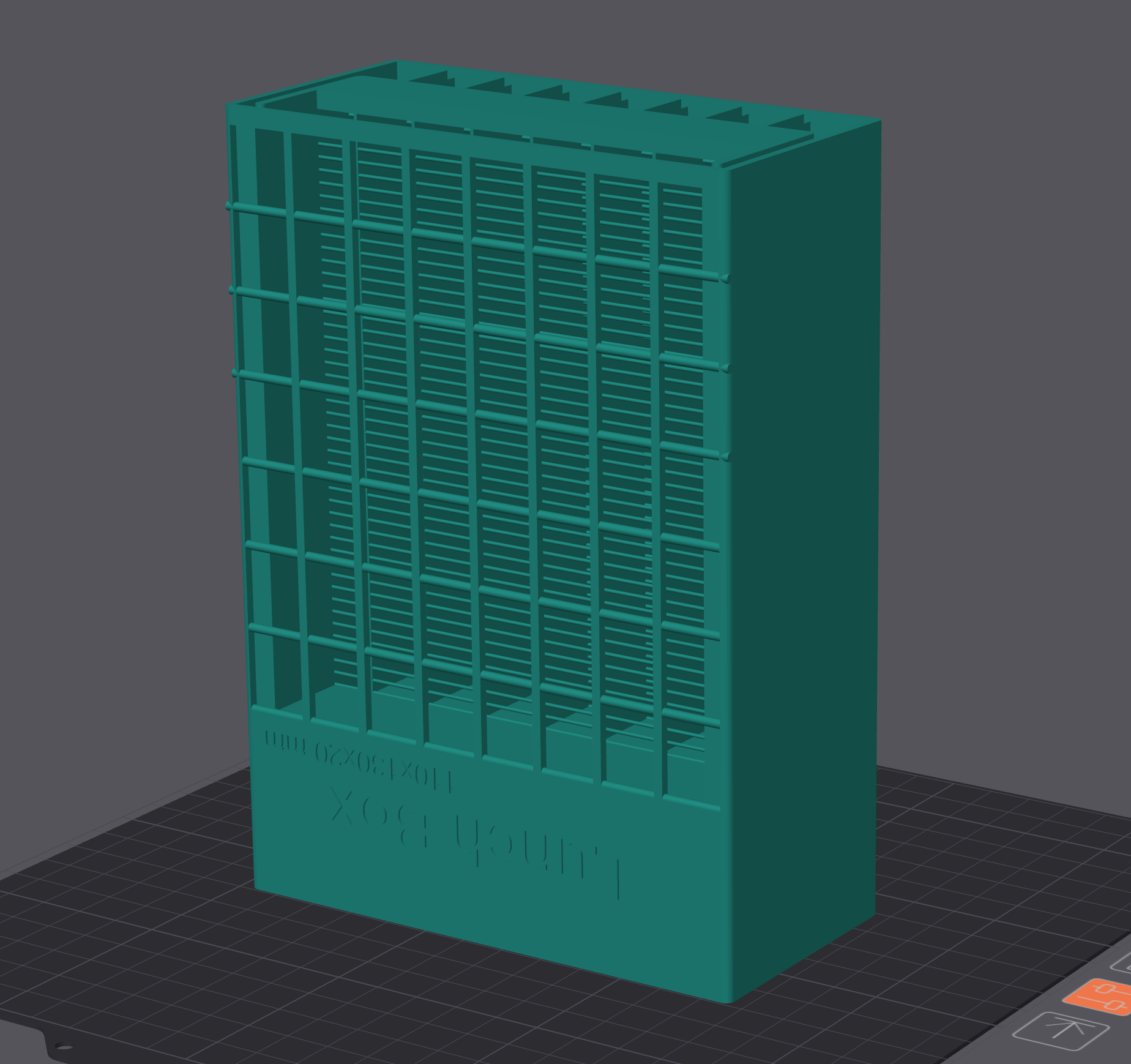 Lunchbox Filter Caddy 110x130x21mm