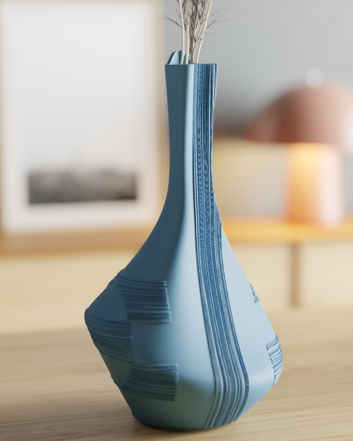 TEXTURED SMOOTH VASE — miniatura 3