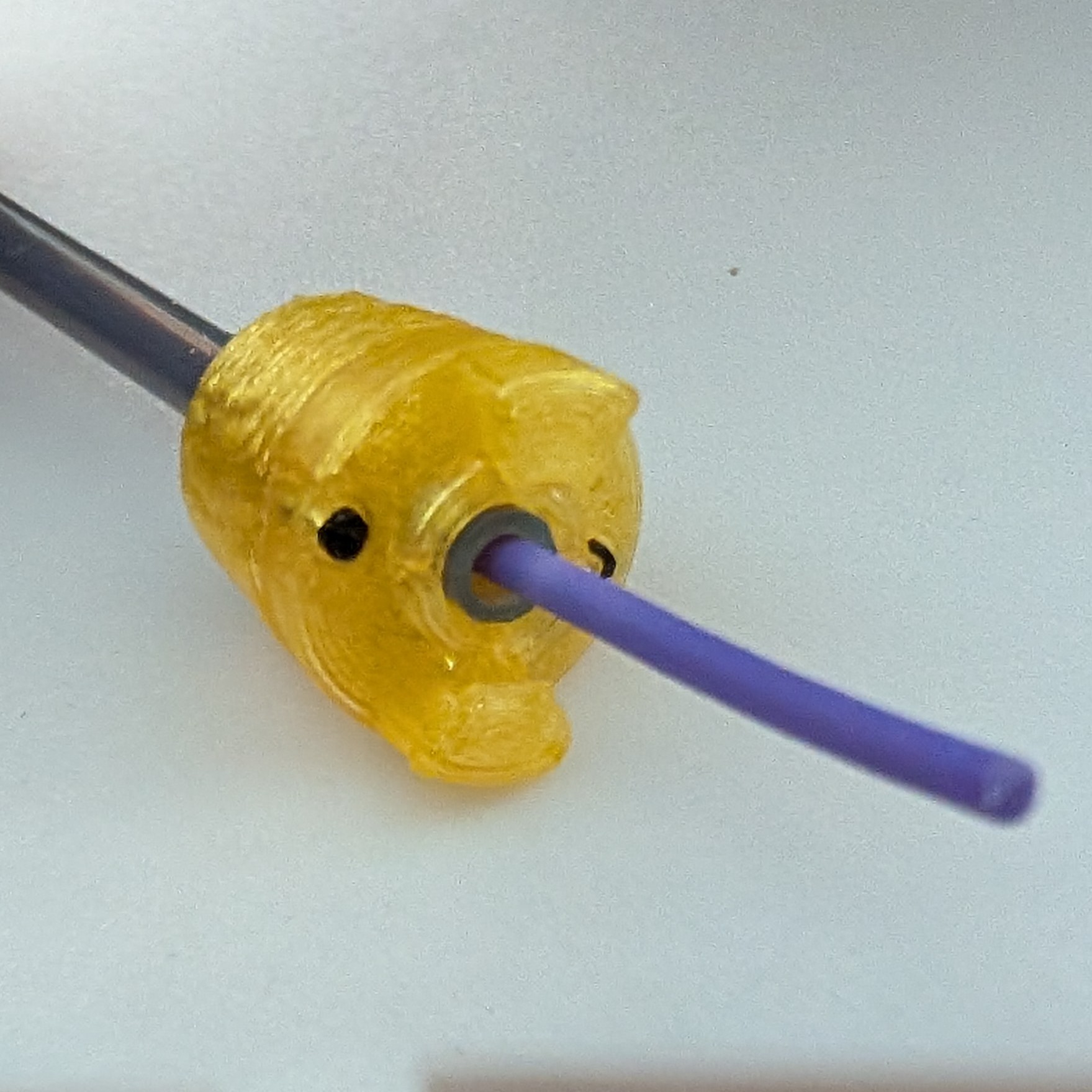 PTFE Quick Connect with screw-on lock-nut