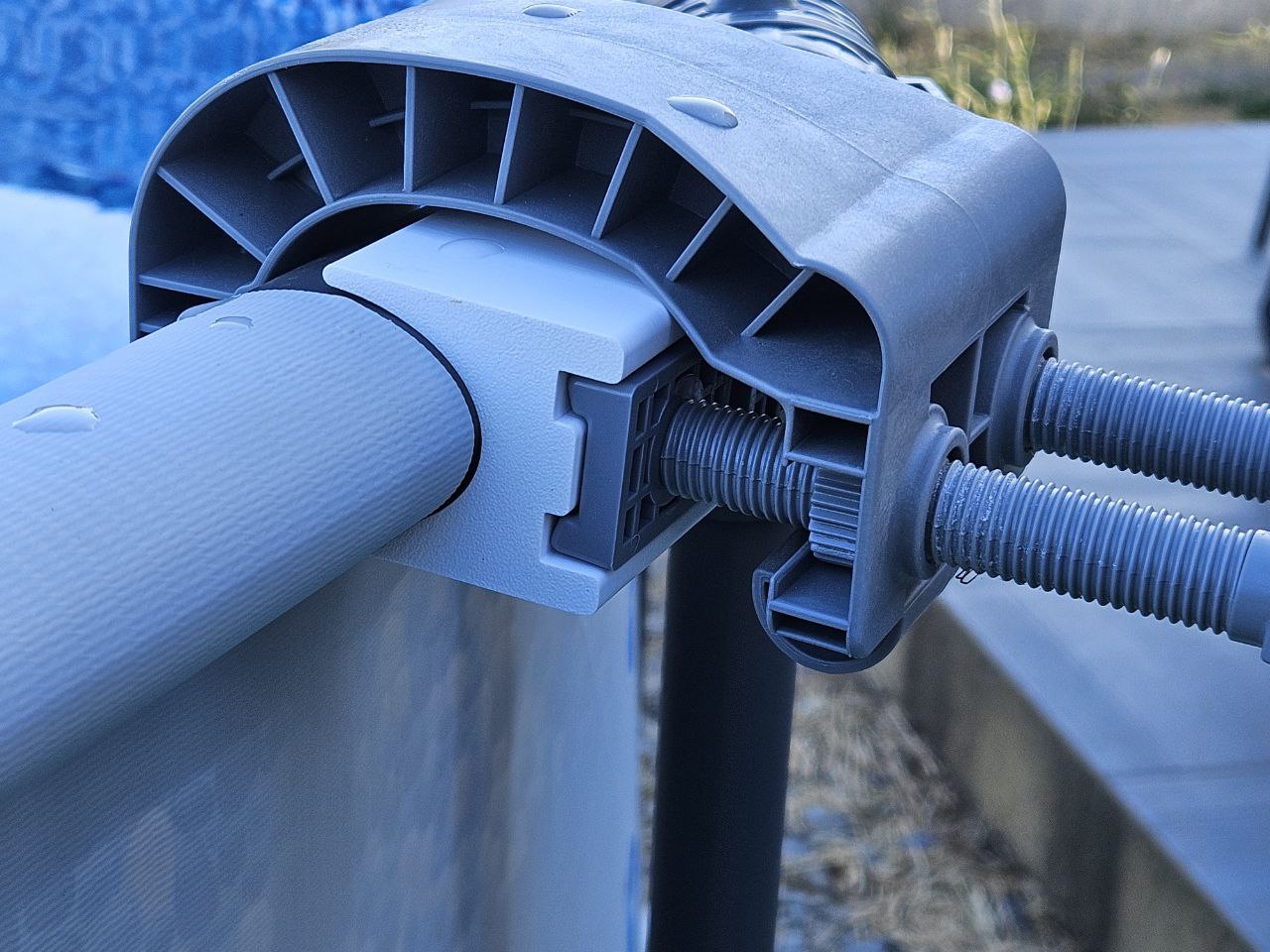 Bestway skimmer support oval pool adapter straight