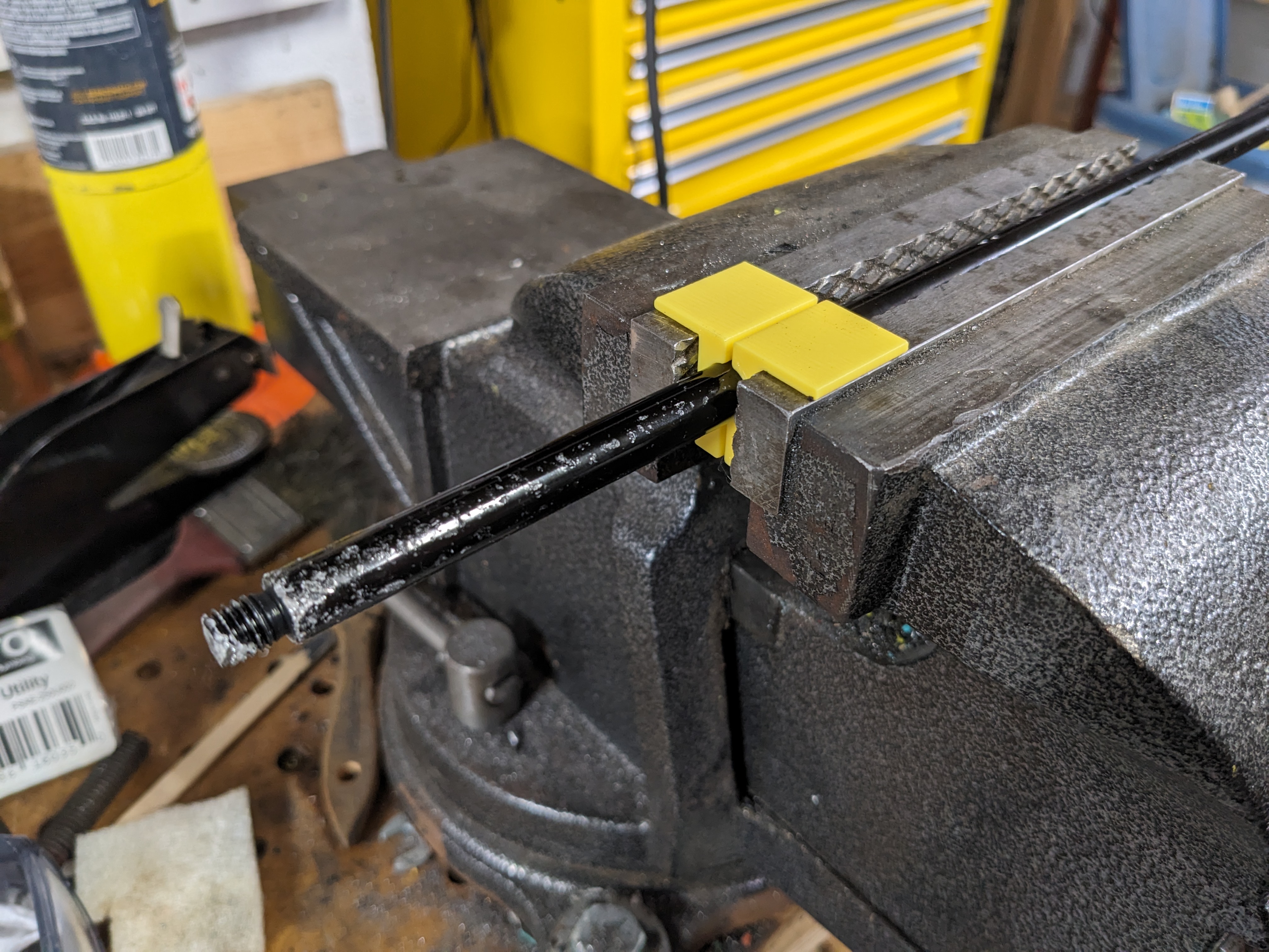 Vise Jaw Clamps for Tubes, Dowels, Rods - Vertical/Horizontal -Metric and Inch