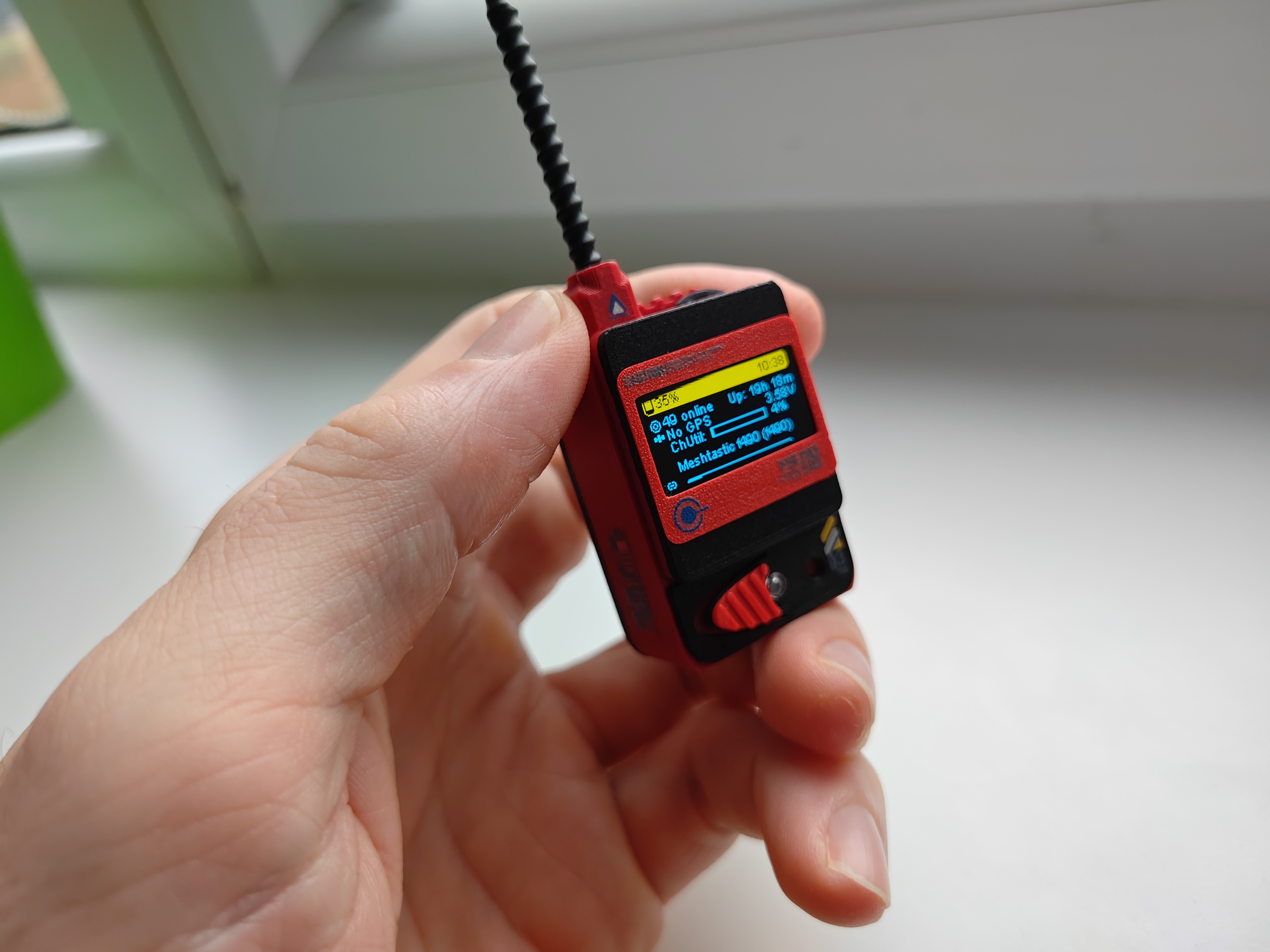 Meshtastic X-Mini-Faketec powered "TinyTiny" portable Node
