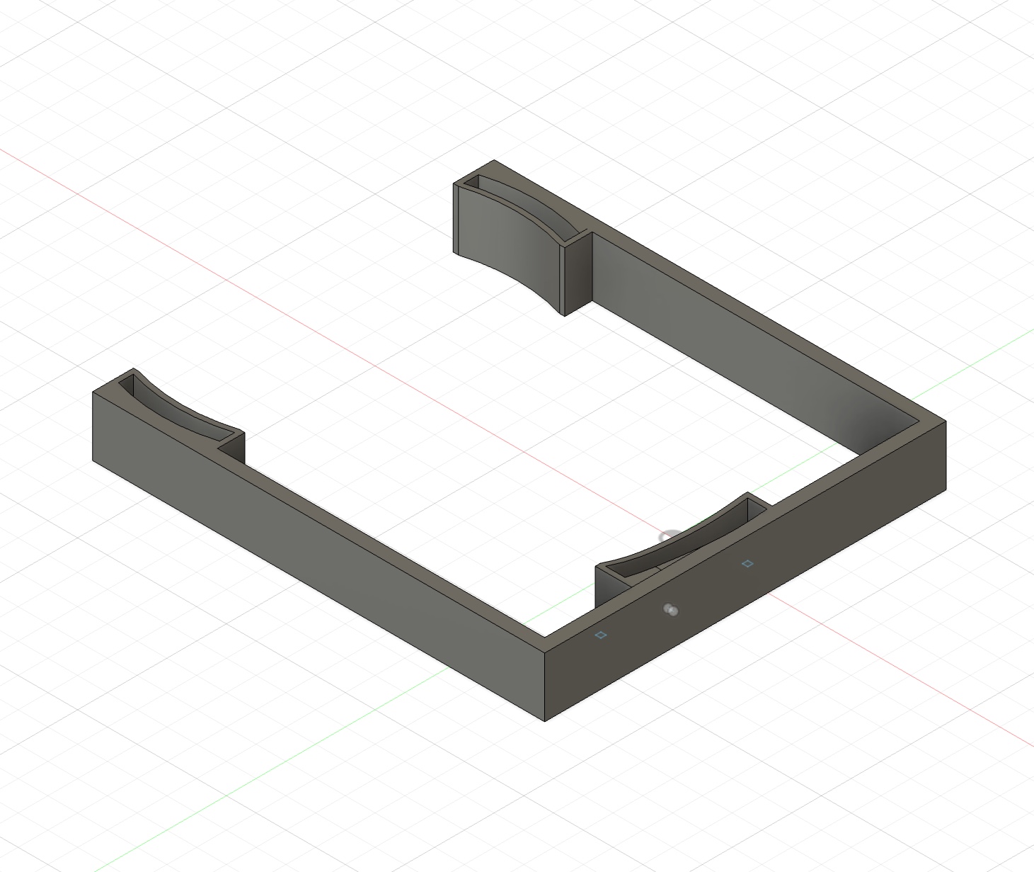 room thermostat spacer (Unibox)