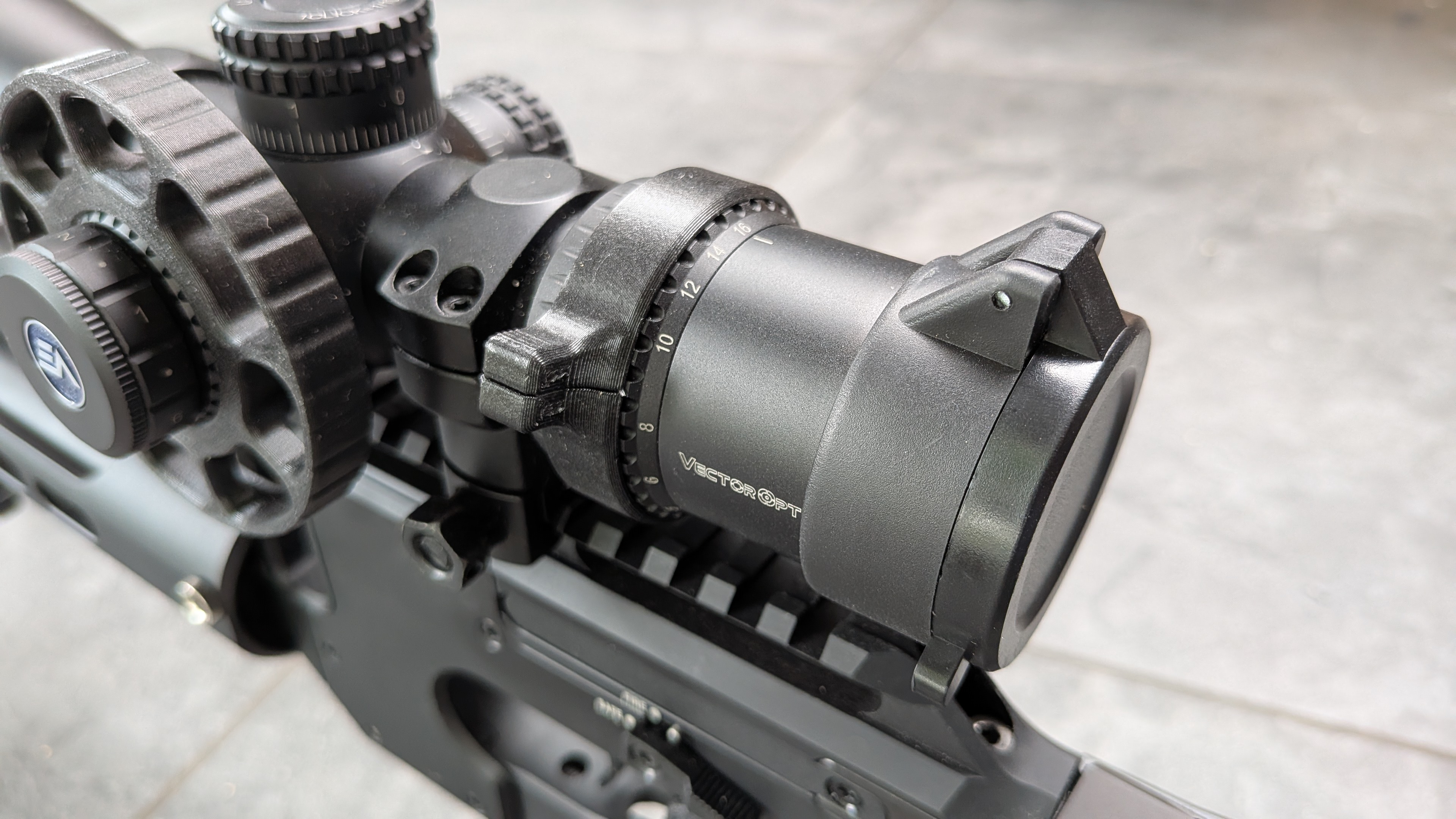 Vector Optics Veyron Scope Parallax power ring / zoom ring