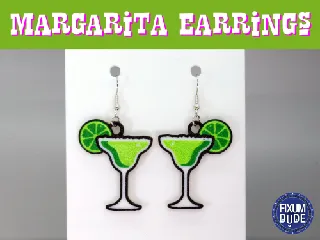 Margarita Earrings (2D)