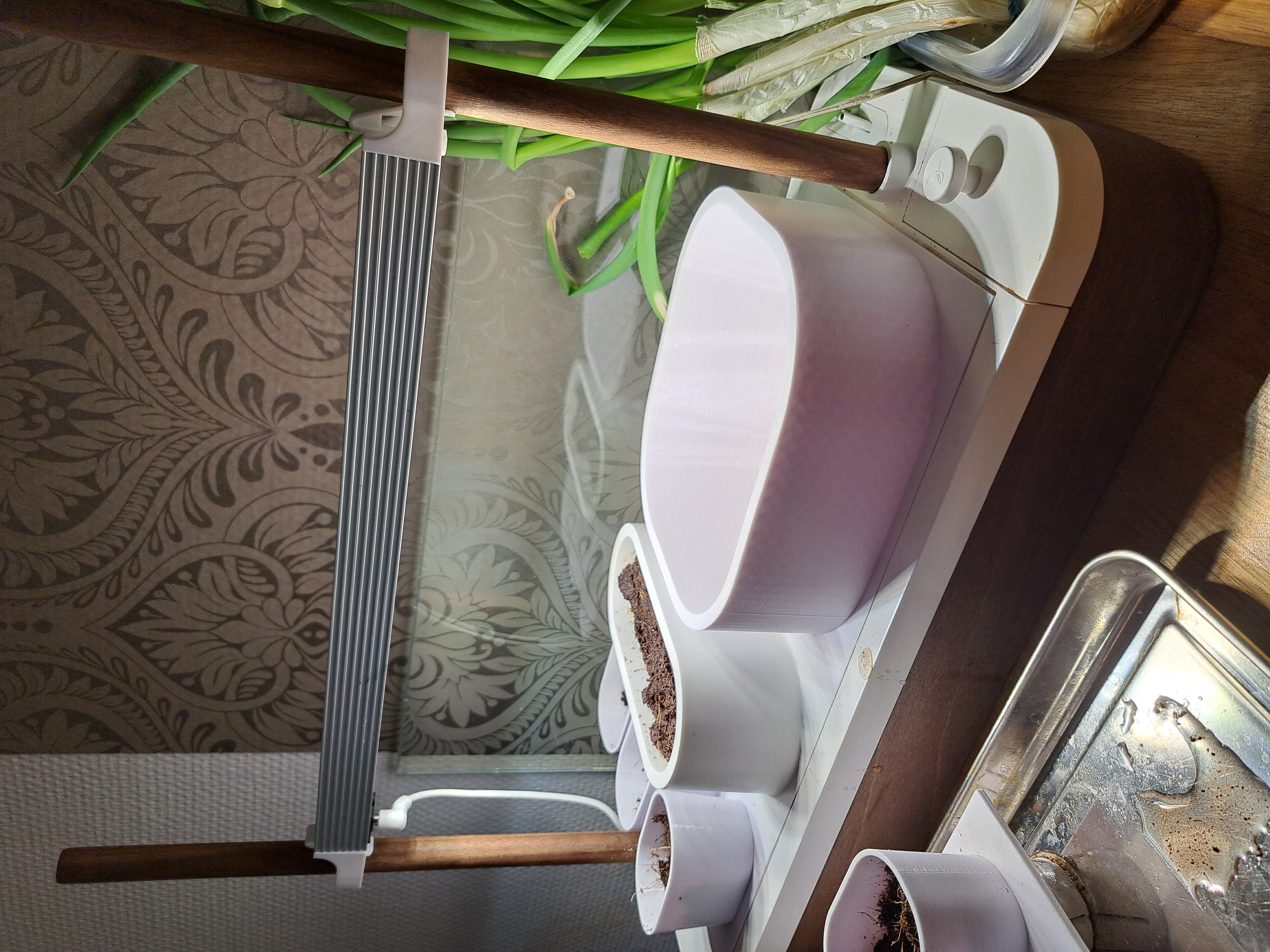 AUK hydroponic planter double Compartment Version