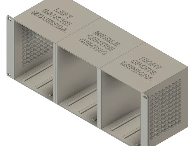 19" 4U Rack for 9 Lacie Hard Drive