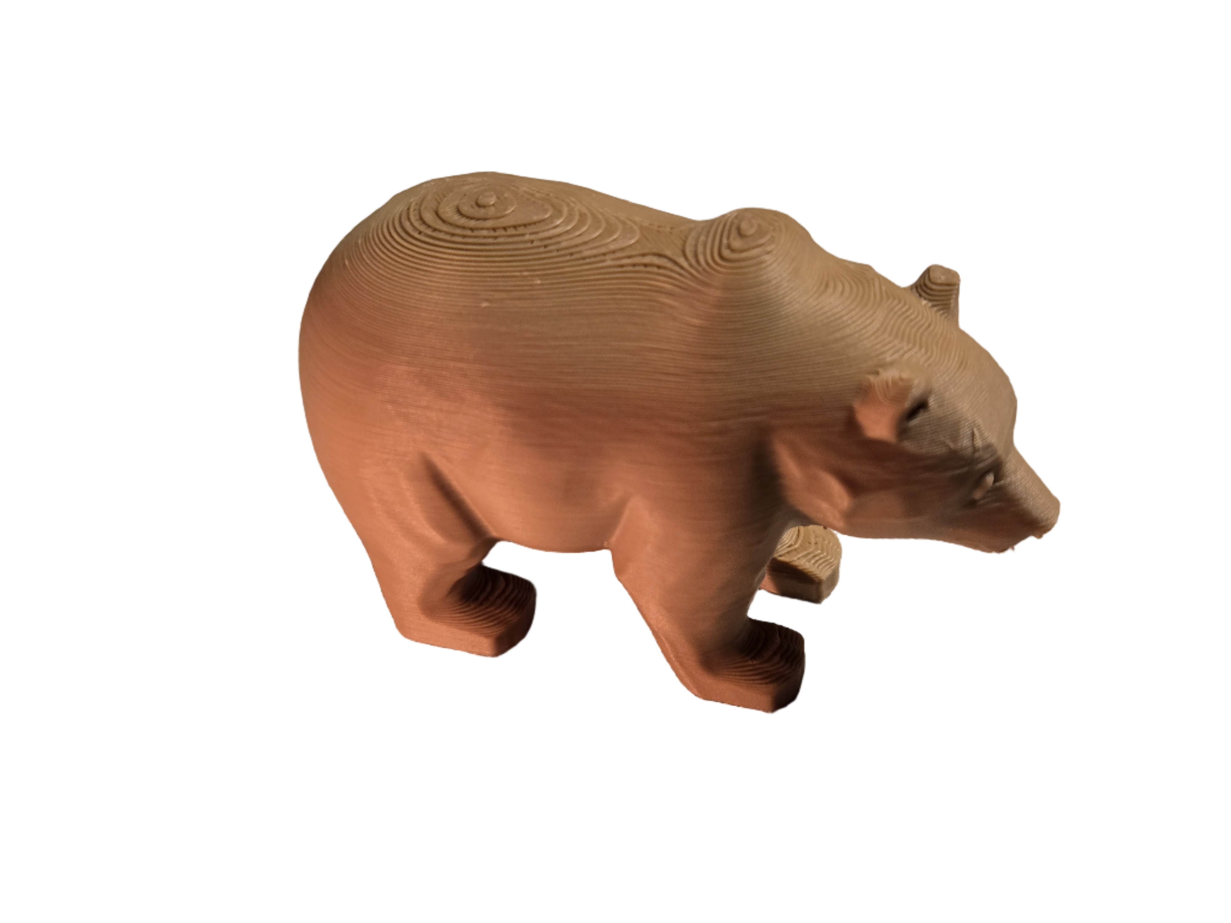 Miniatura 3 do modelo 3D Gradient Bear Figurine