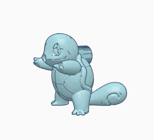 Squirtle toothpaste dispenser