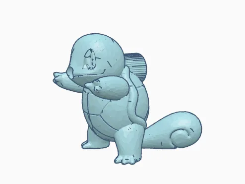 Squirtle toothpaste dispenser