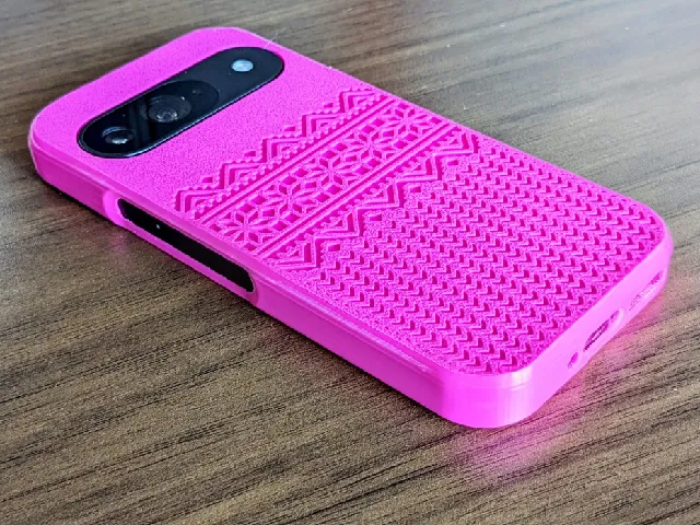 Pixel 9 Phone Case - Snoflake Patterned