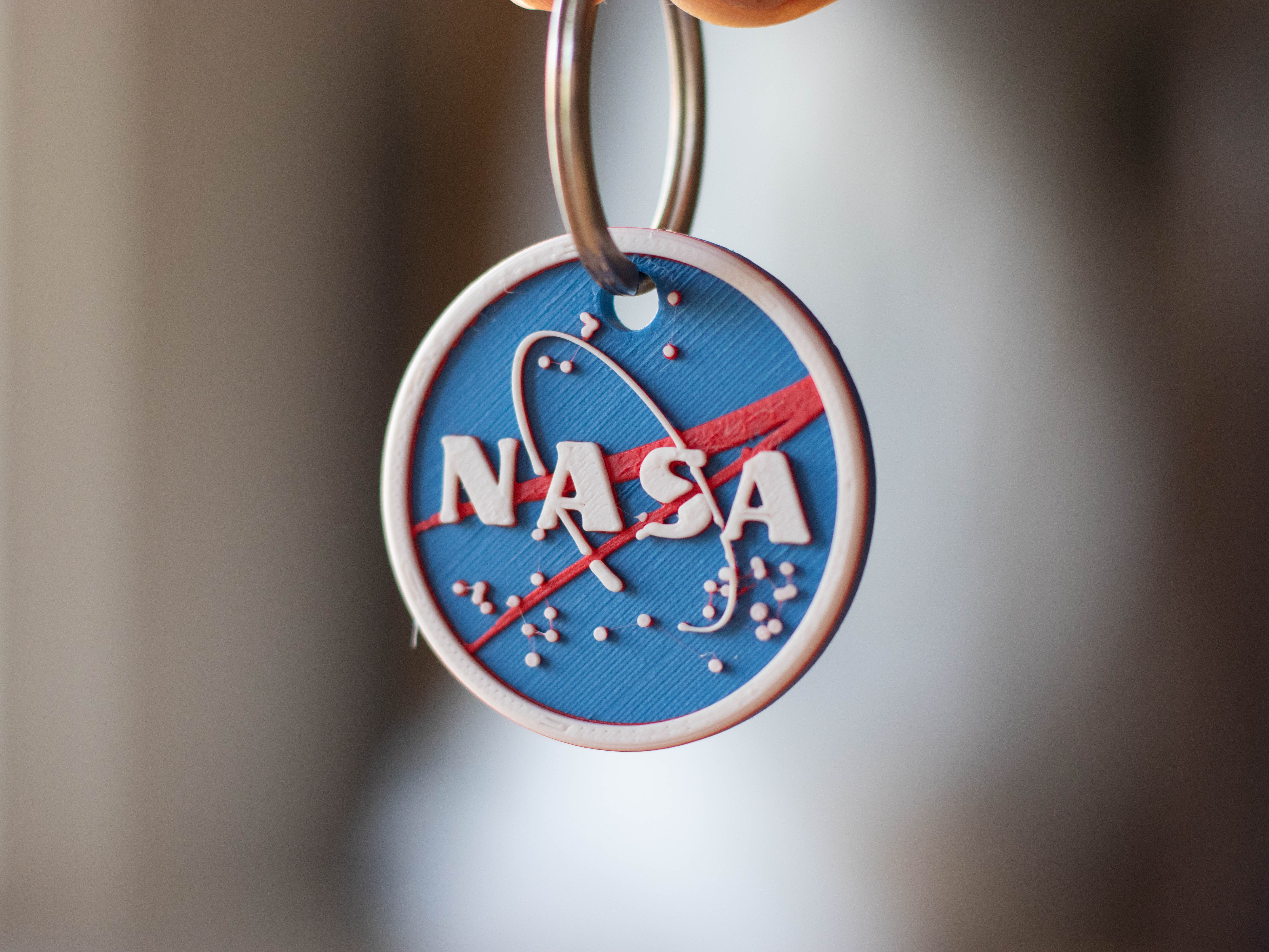 NASA Logo Keychain