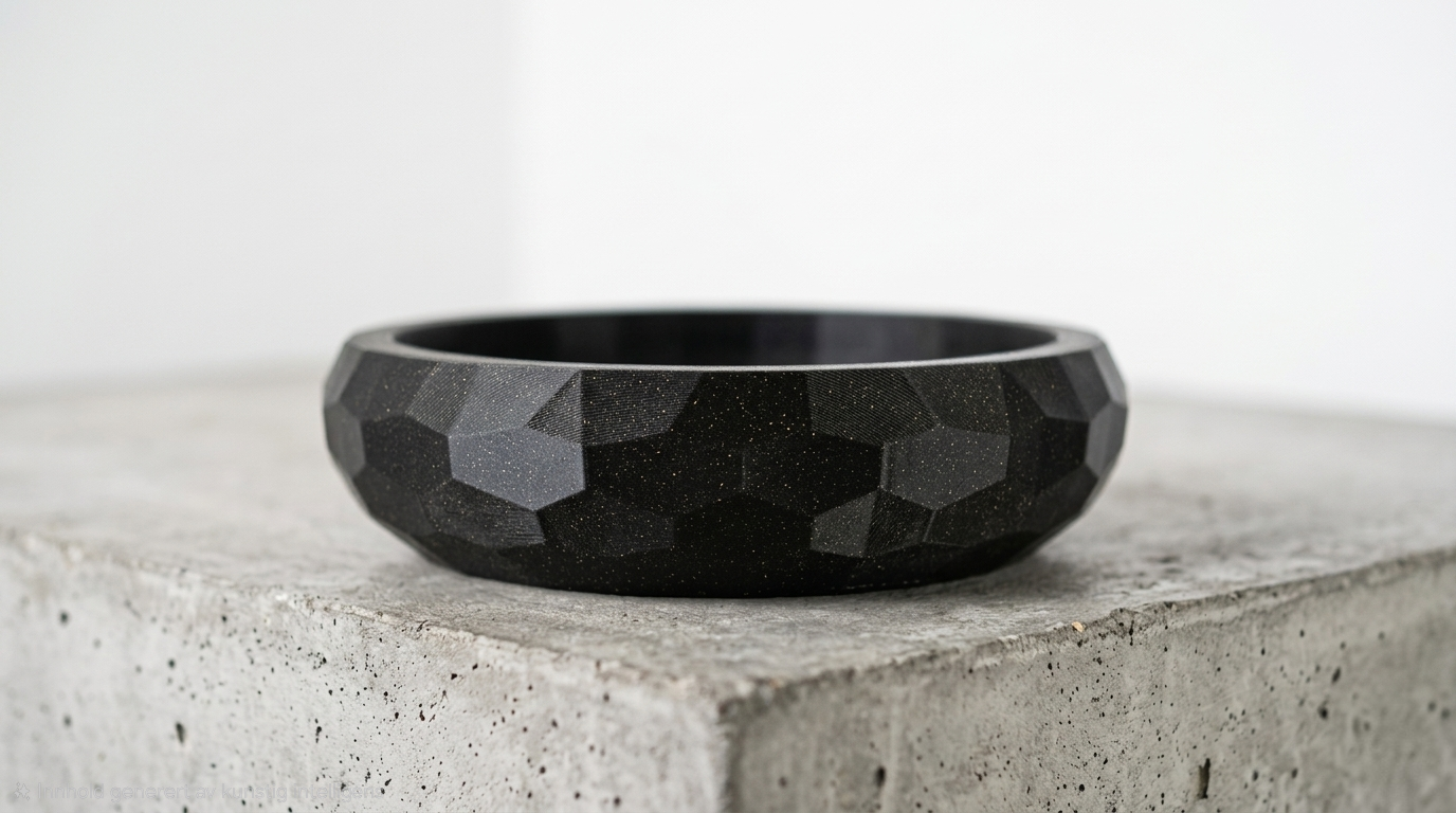 Modern faceted catch-all bowl. Low-poly desk organizer/bonsai planter (no supports)