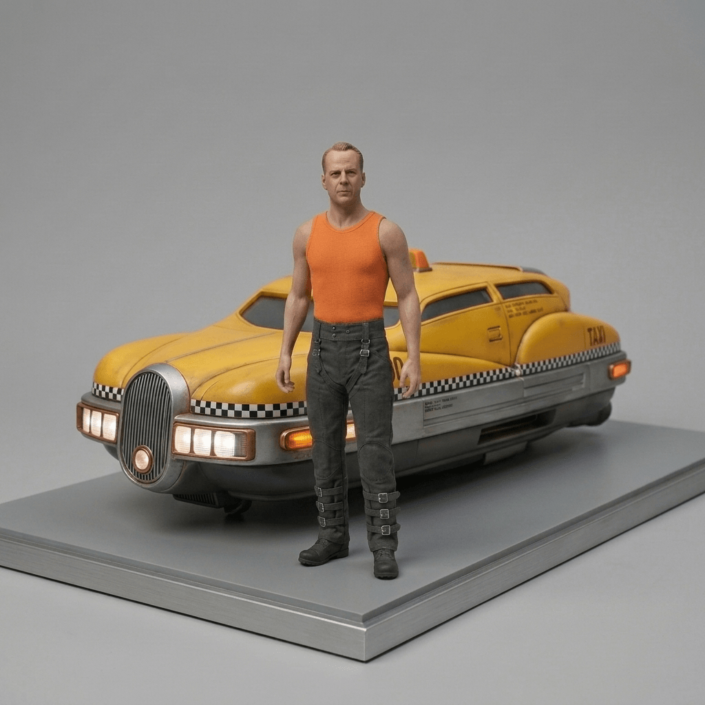 The Fifth Element - Bruce with Taxi - 1997
