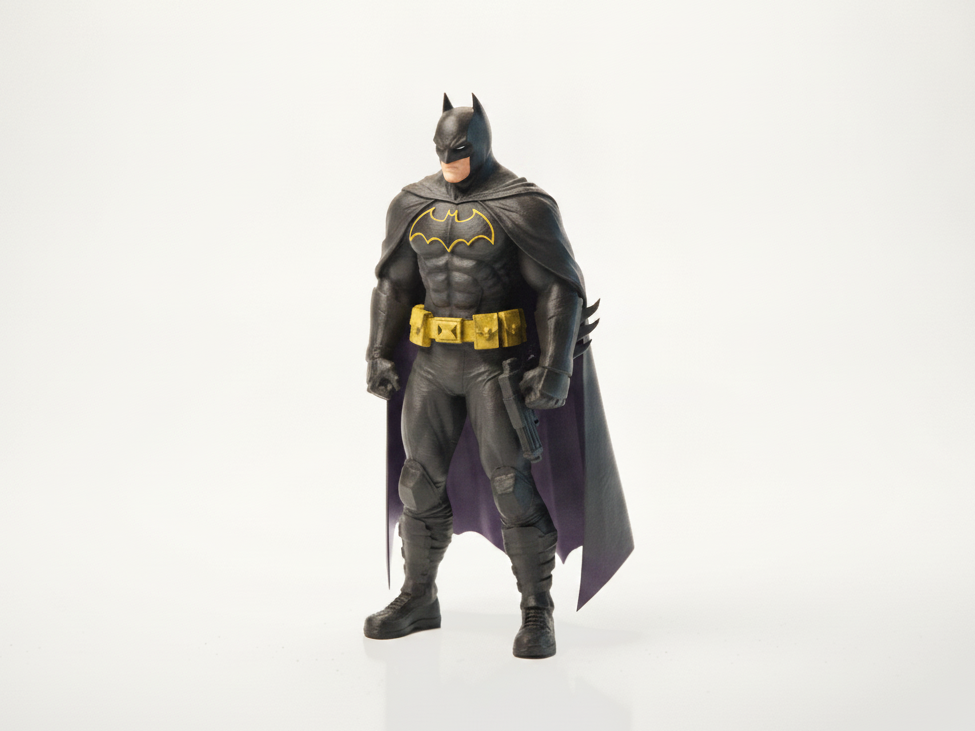 Batman Figurine DC Comics Superhero 3D Printable