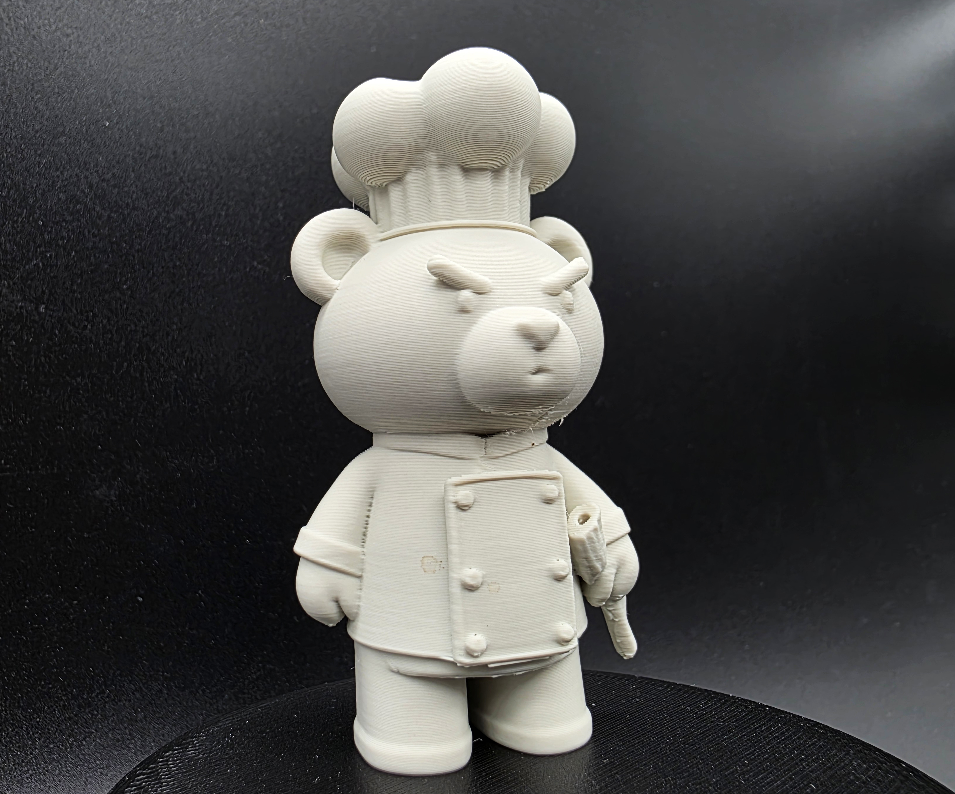 Miniatura 2 do modelo 3D Angry Bear Chef