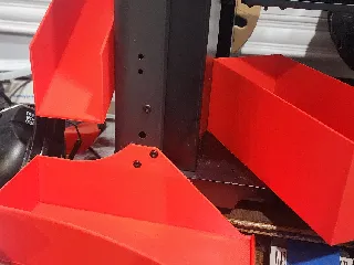AD5X Poop Chute Small Bin holder + bin with ramp by Mike V