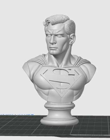 Superman Marble Bust — thumbnail 5