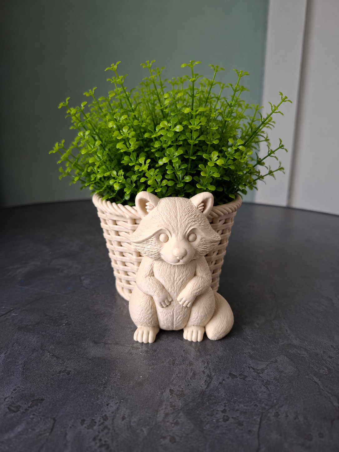 Cute Raccoon Planter