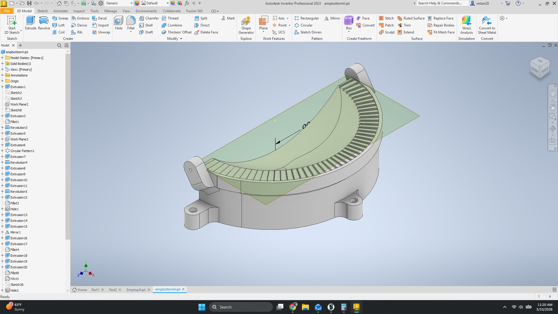 Miniatura 2 do modelo 3D Empanada Press