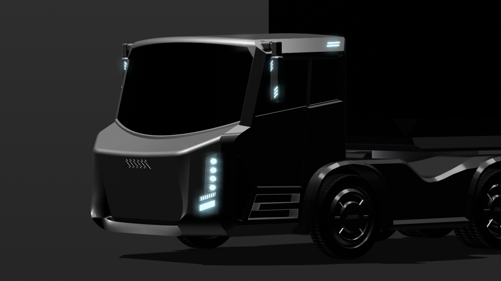 CL1M09 - Futuristic Heavy-duty Truck Concept