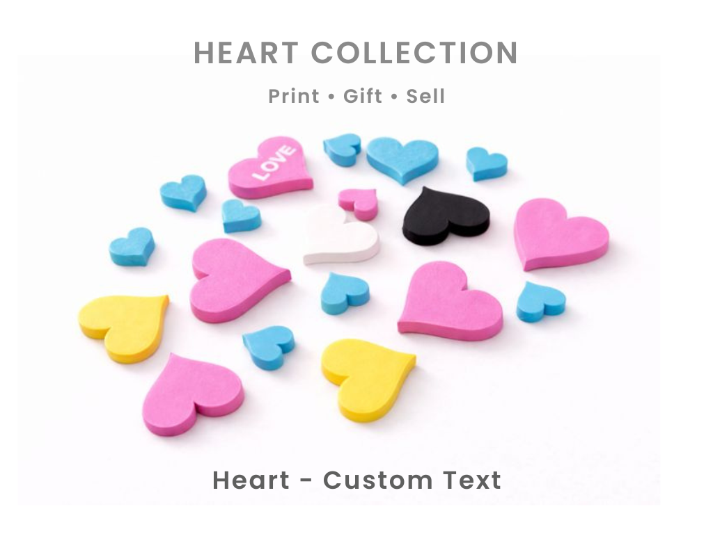 Hearts – Custom Text