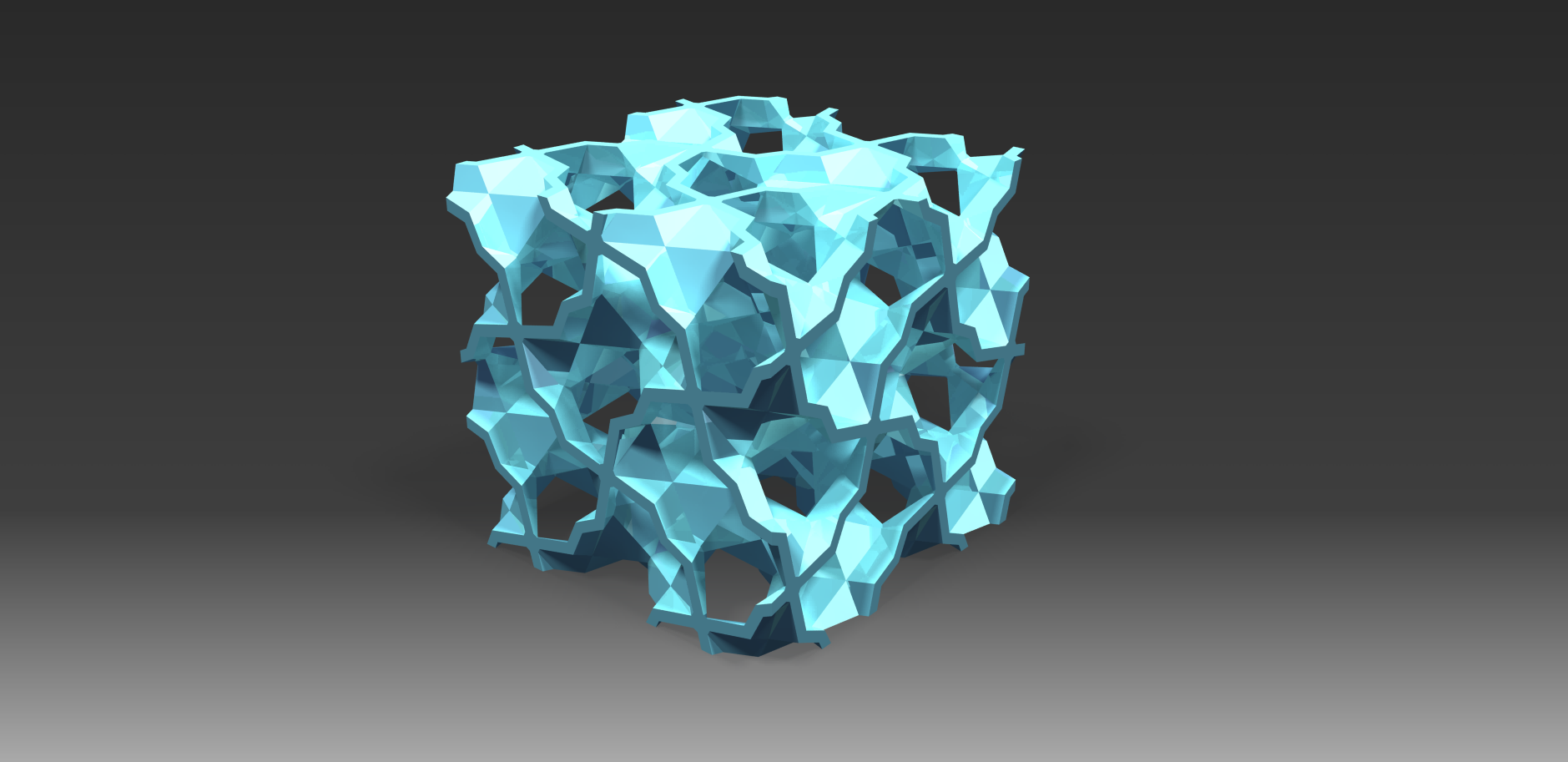 GYROID lowpoly — miniatura 8