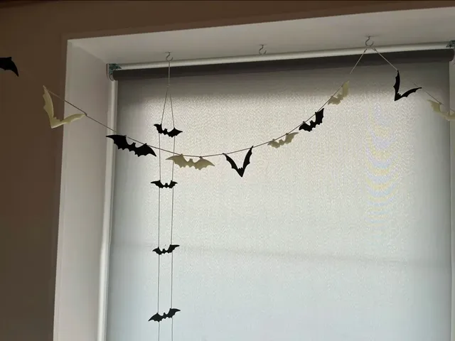 Halloween Bat Garland