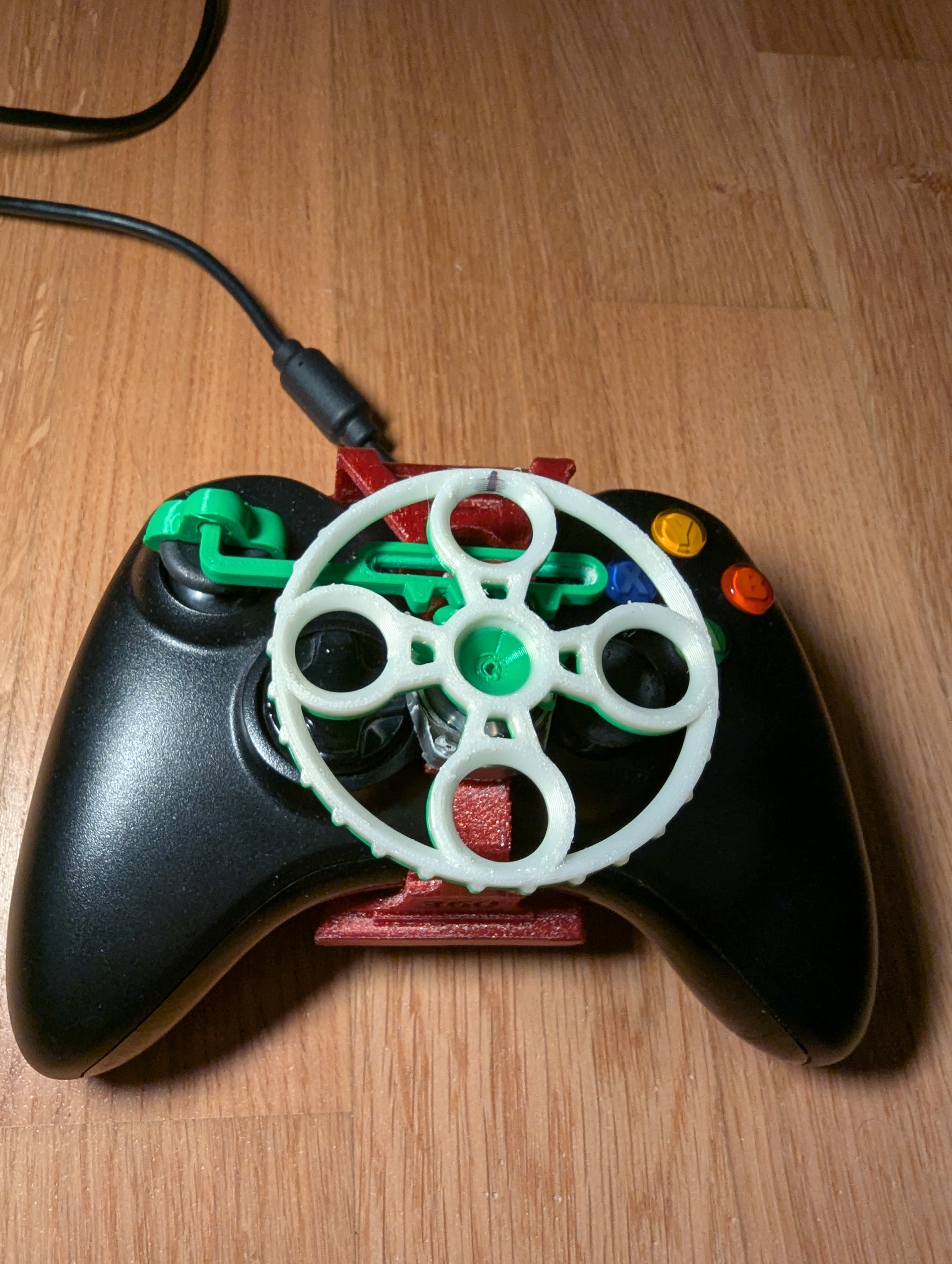 Round Xbox 360 Controller Wheel