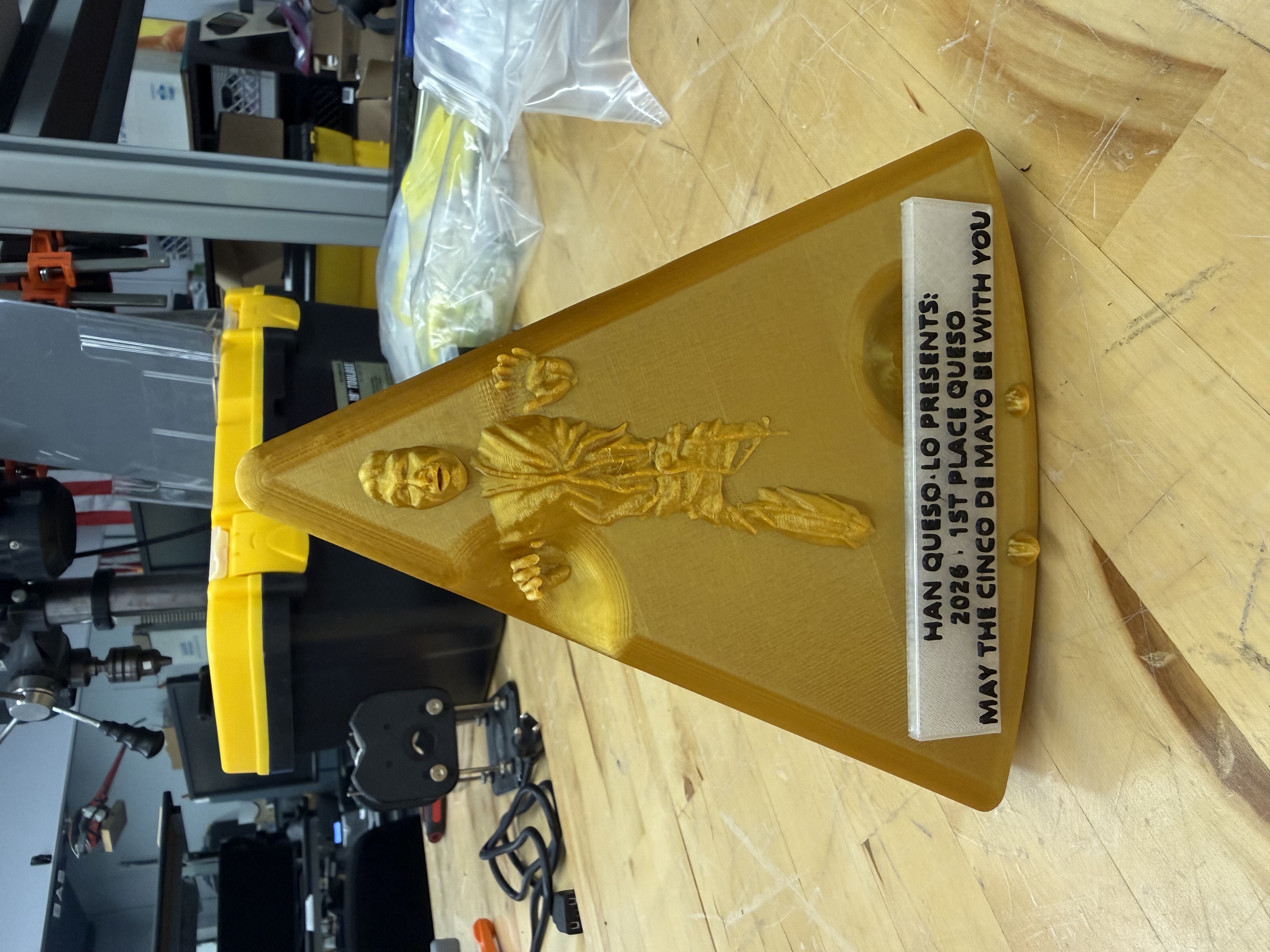 Han Queso-lo Trophy