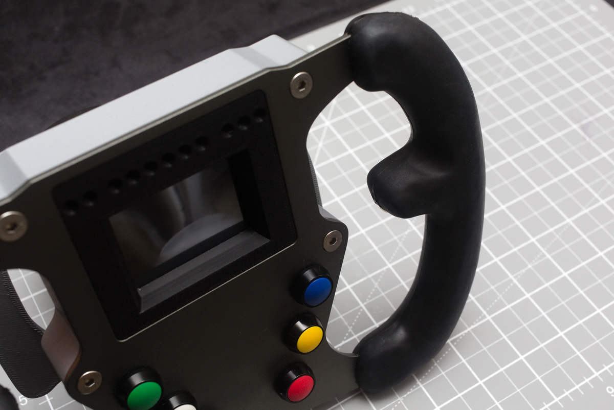 Formula 4 Steering Wheel Grip Moulds and Mould Stand