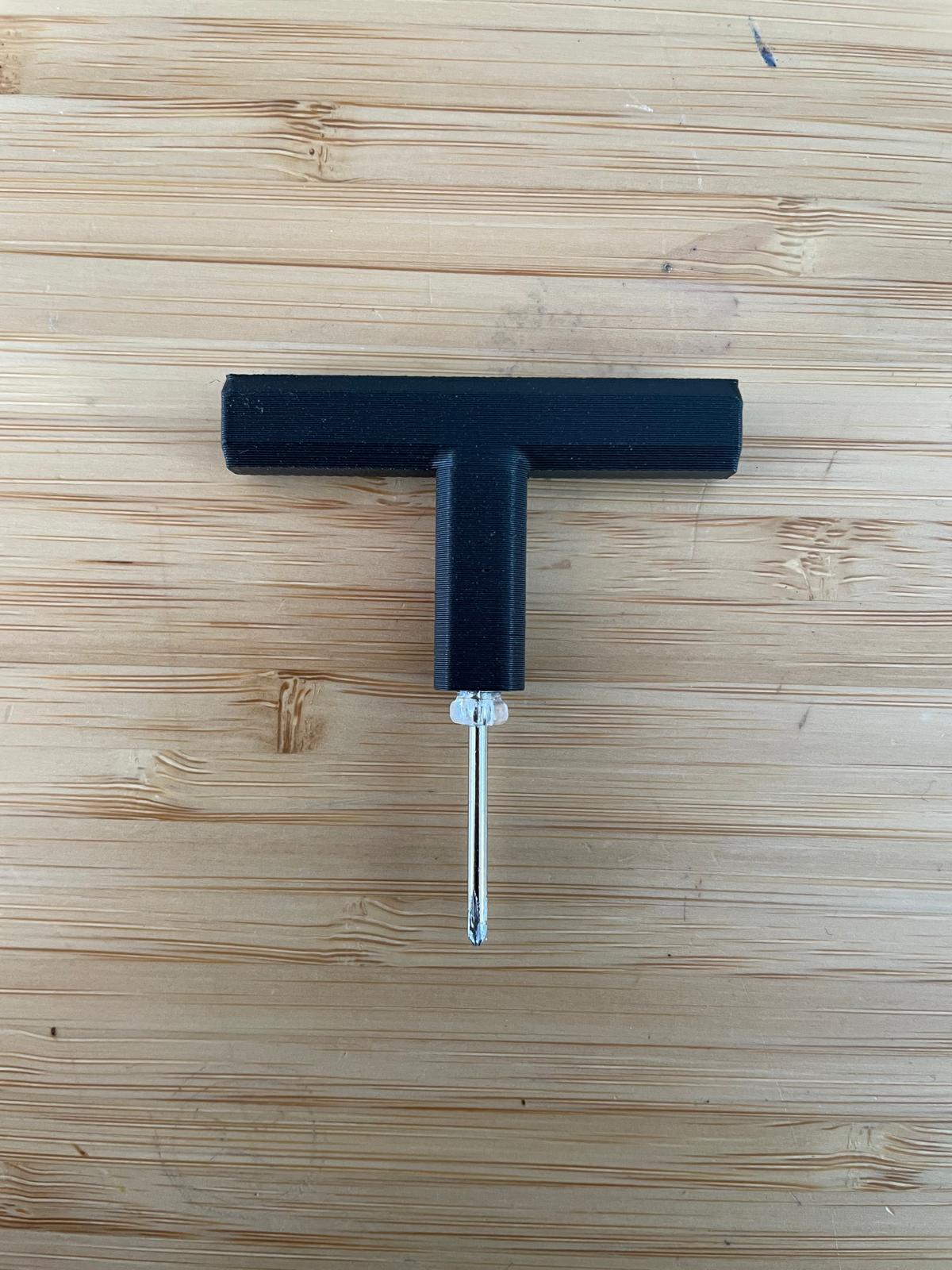 Miniatura 2 do modelo 3D T-Handle Precision Bit Driver