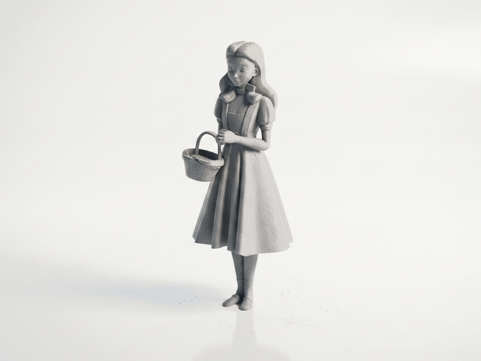 Dorothy Figurine Wizard of Oz Movies 3D Printable