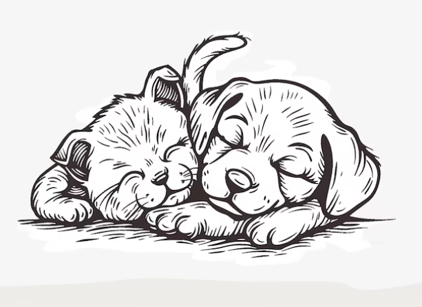 Dog And Cat Wall Art