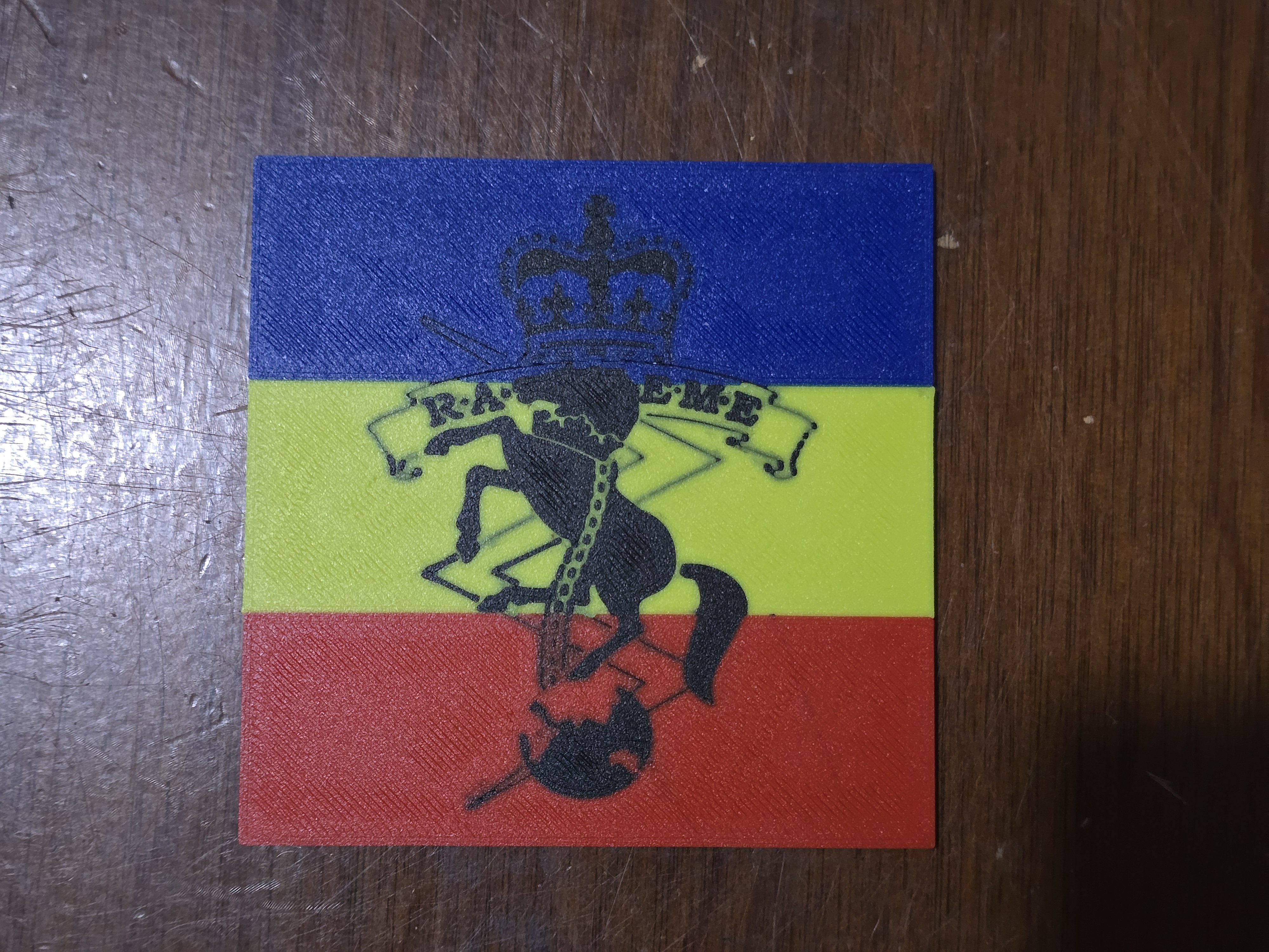 Australian Army RAEME Coaster
