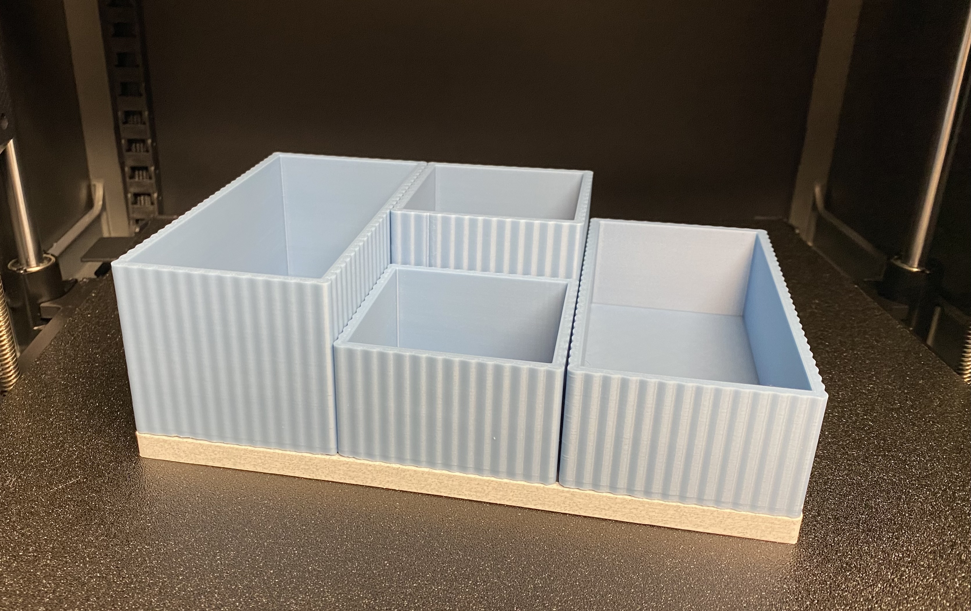 Organizer with boxes