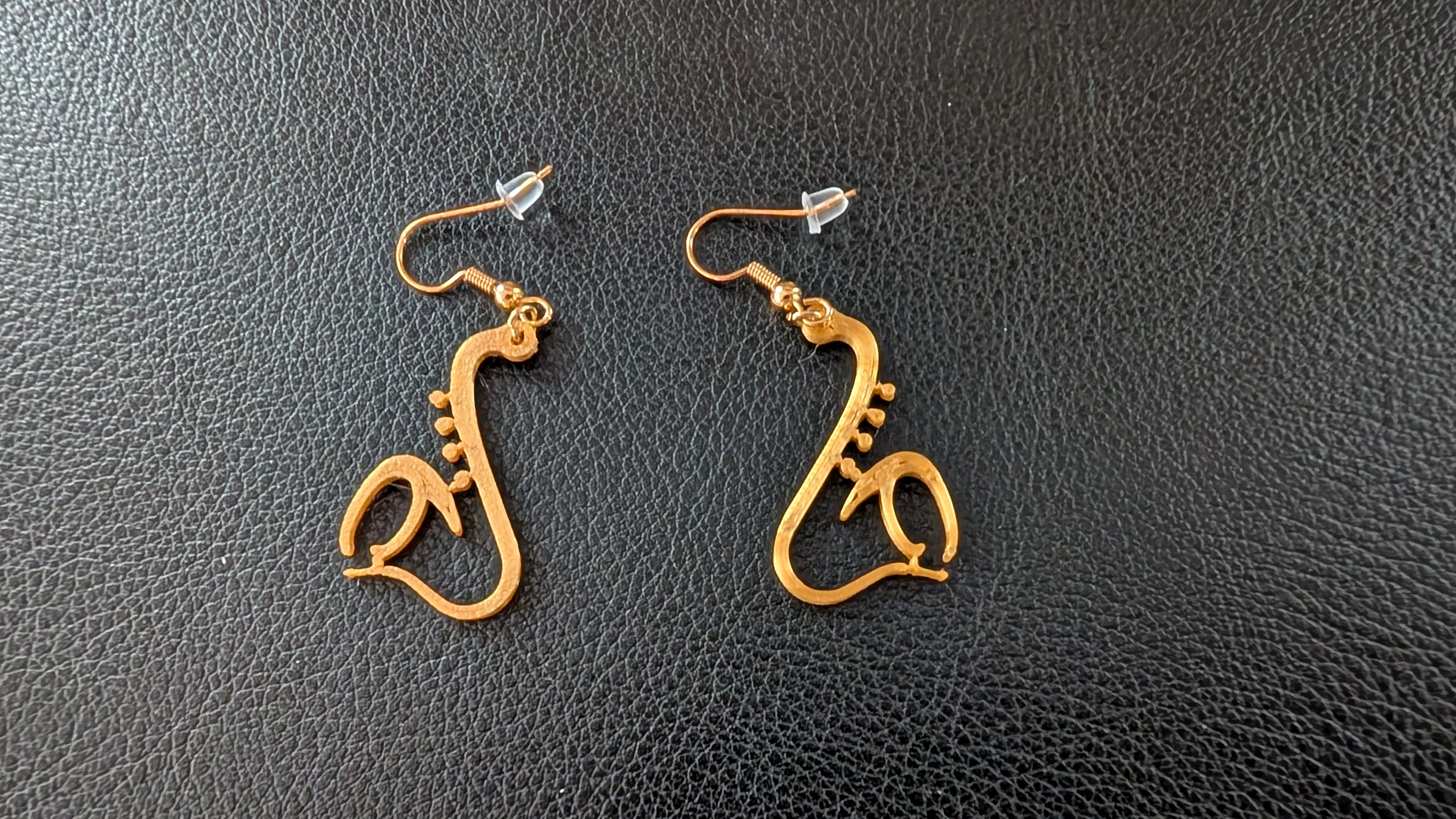 Saxophone Earring
