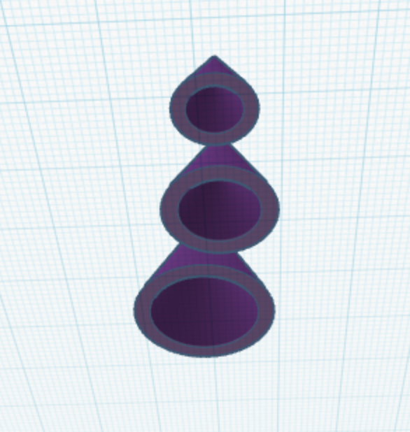 Miniatura 2 do modelo 3D Stacking cones (3 sizes!)