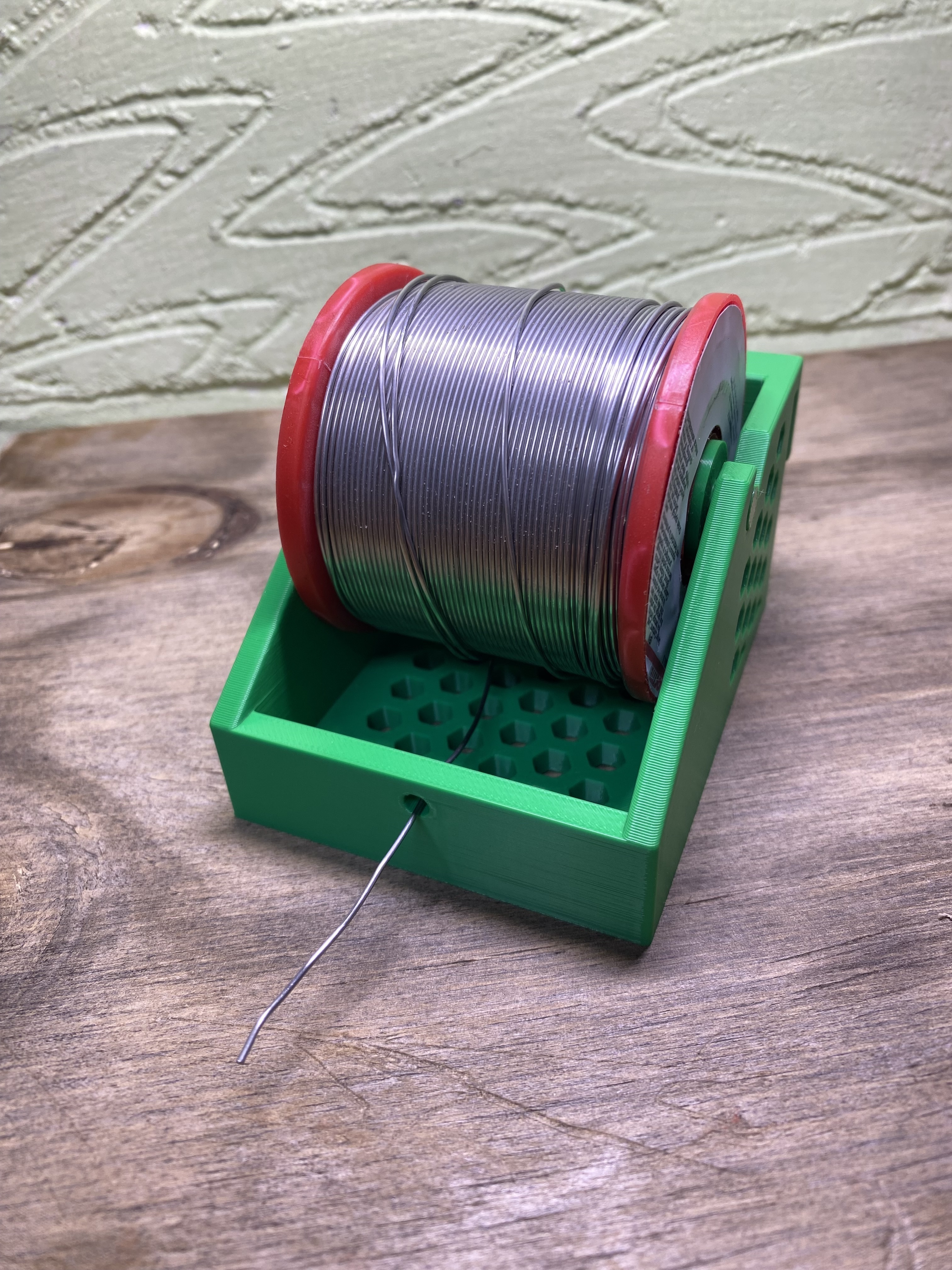 Solder Reel Holder Fully Printable