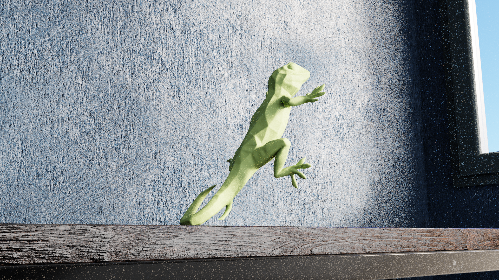 Low Poly Lizard — miniatura 6