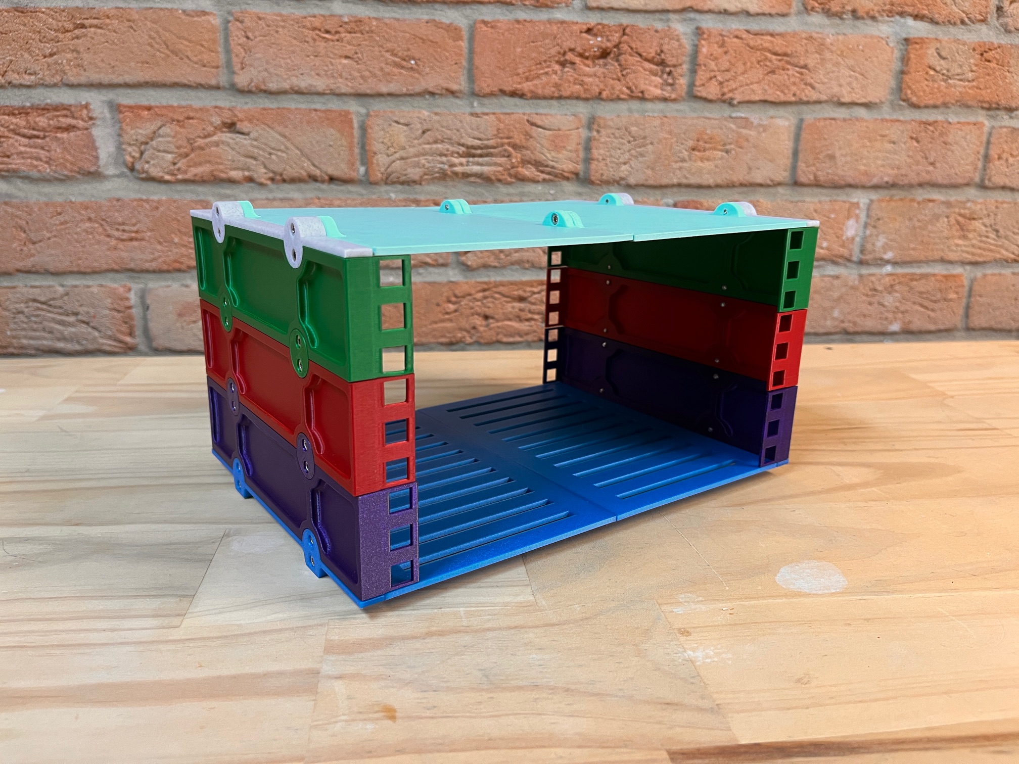 Thumbnail 6 of 3D model Modular 10 Inch Server Rack