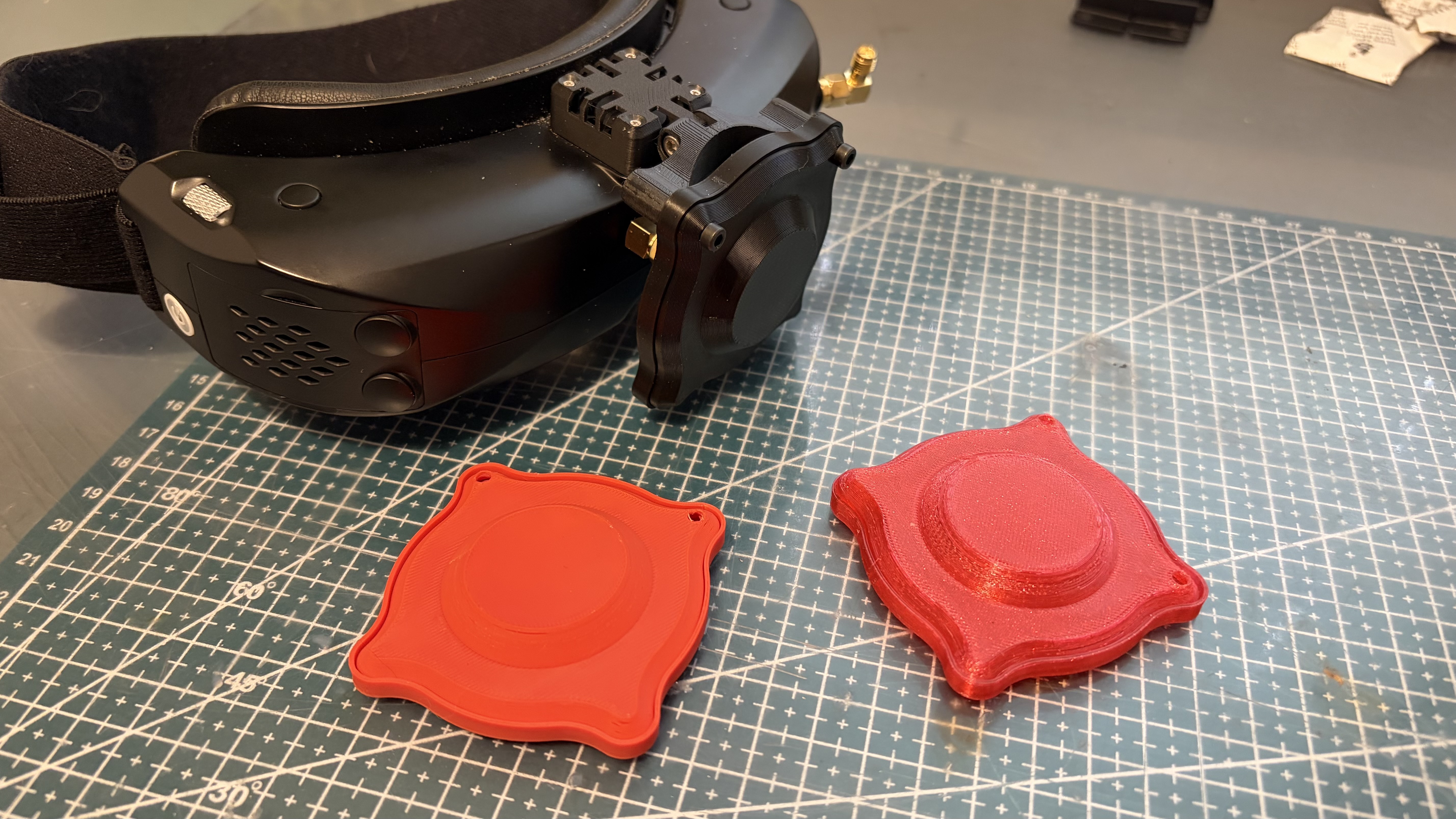 Triple Feed Patch Antenna holder