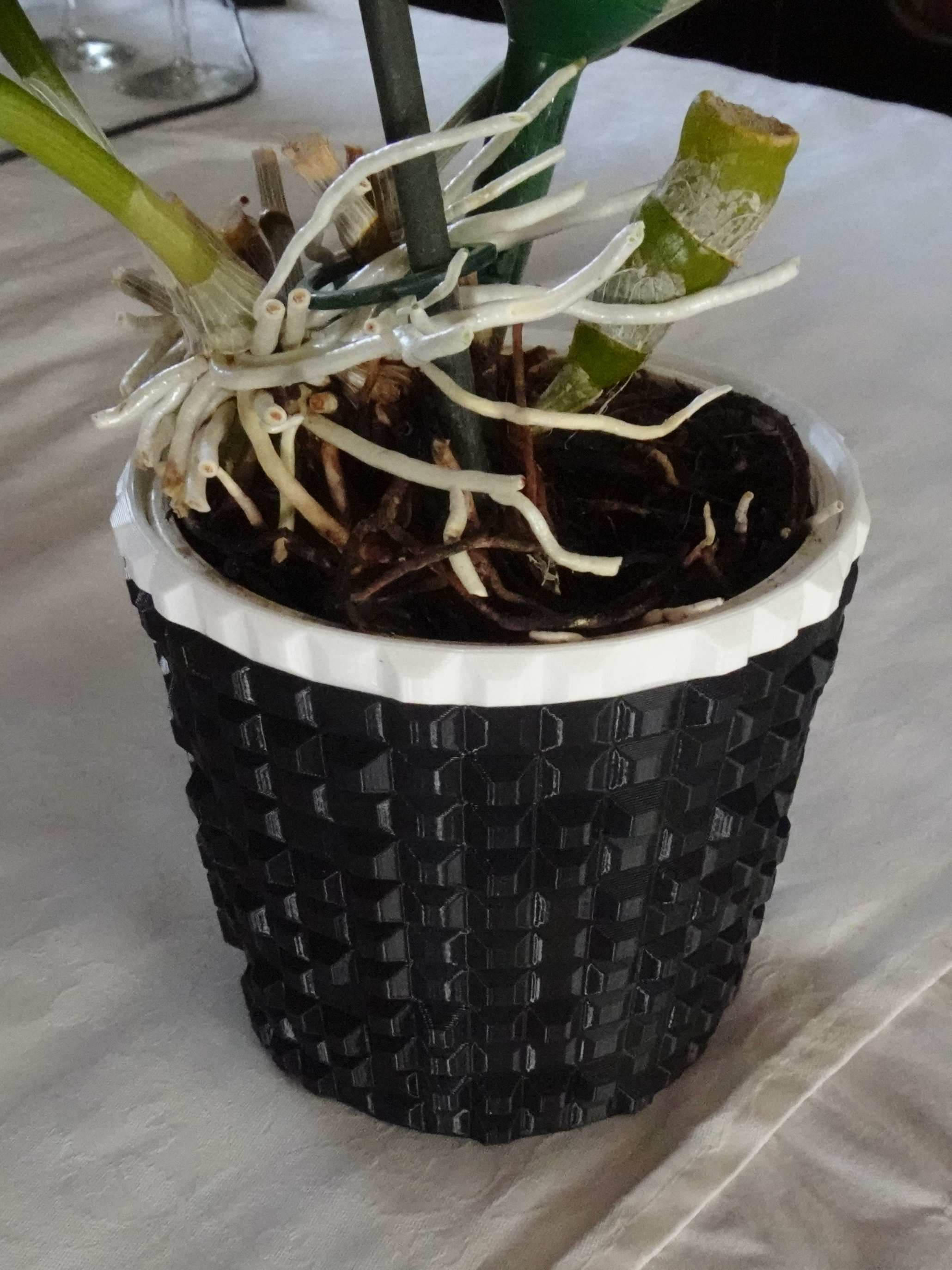 Square Tile plant flower pot holder
