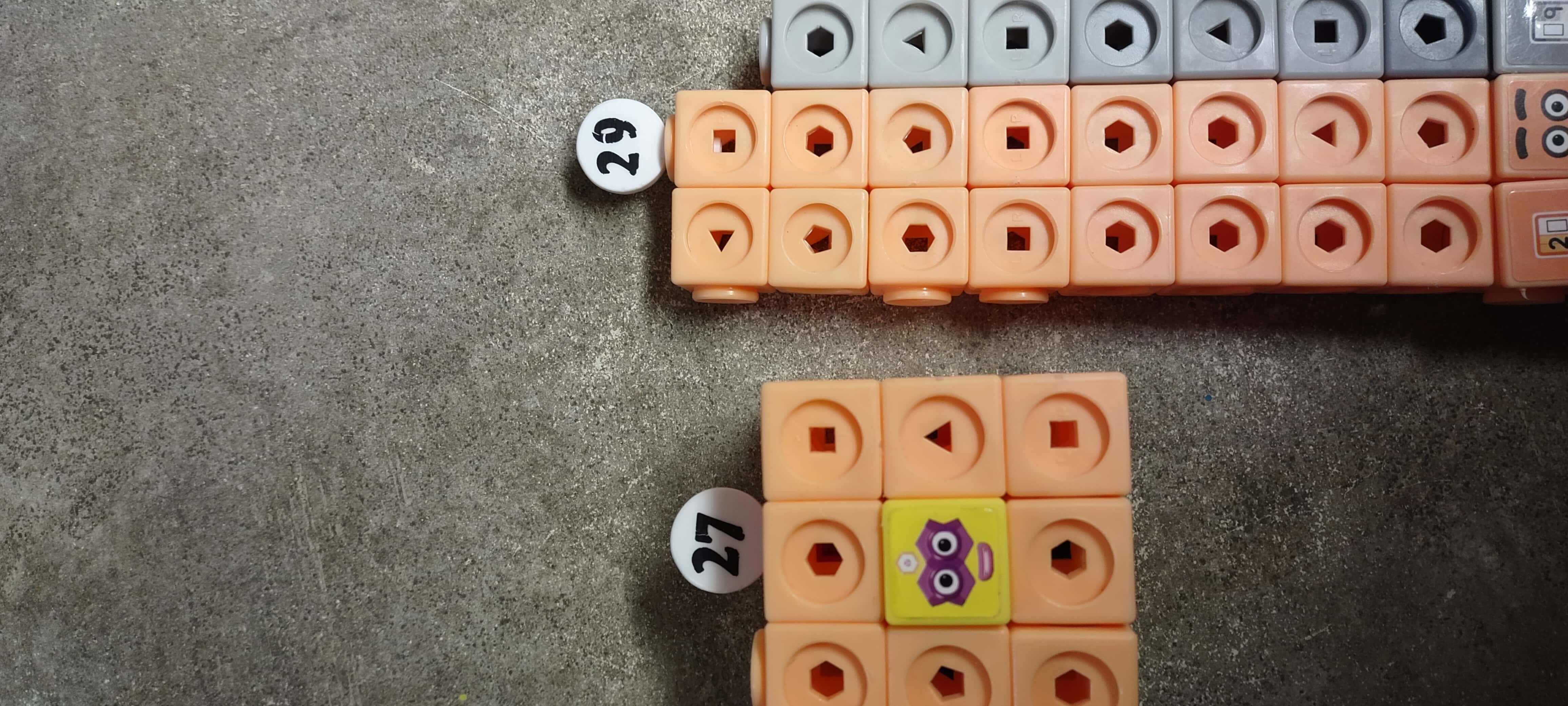 Miniatura 2 do modelo 3D Number Blocks Sign Replacement