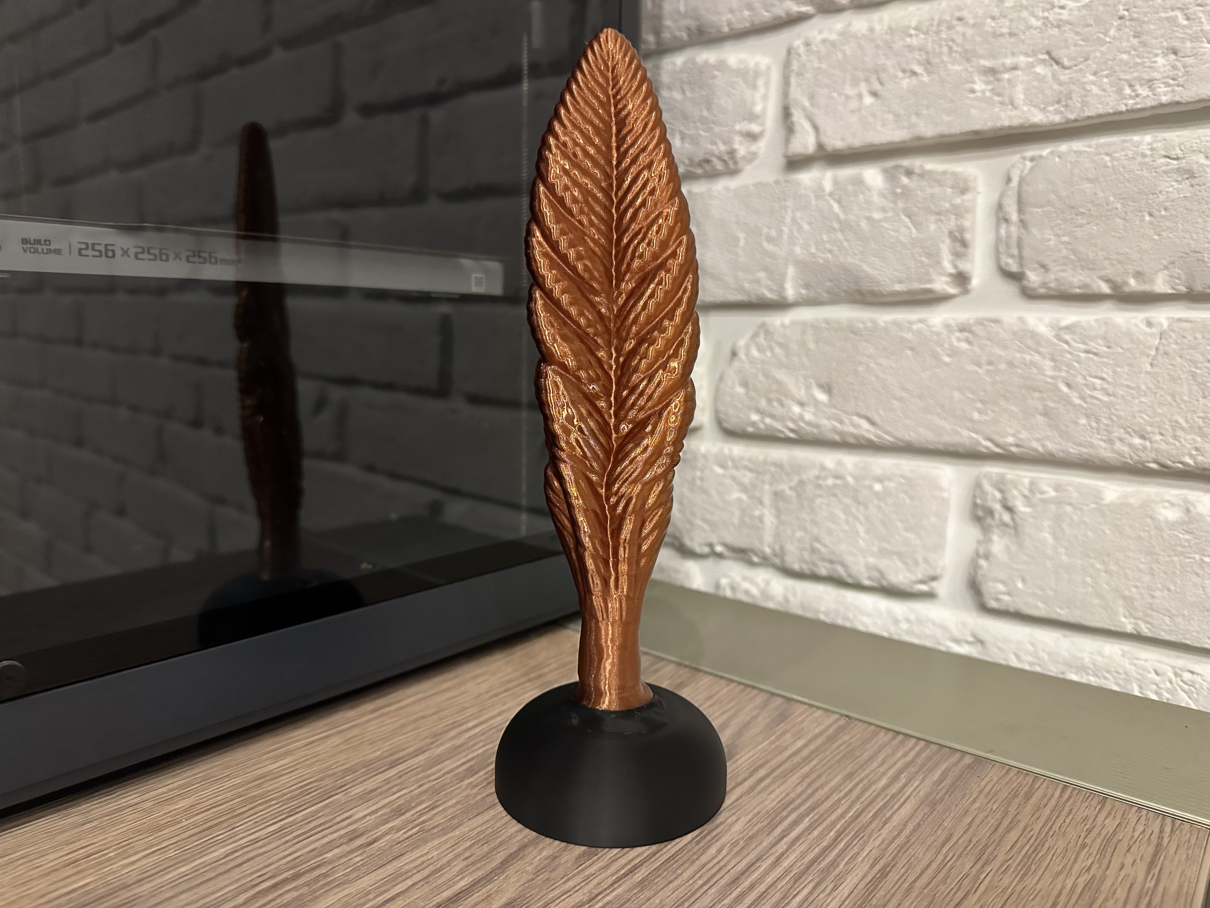 Prehistoric Charnia – Fossil-Inspired Decorative Model